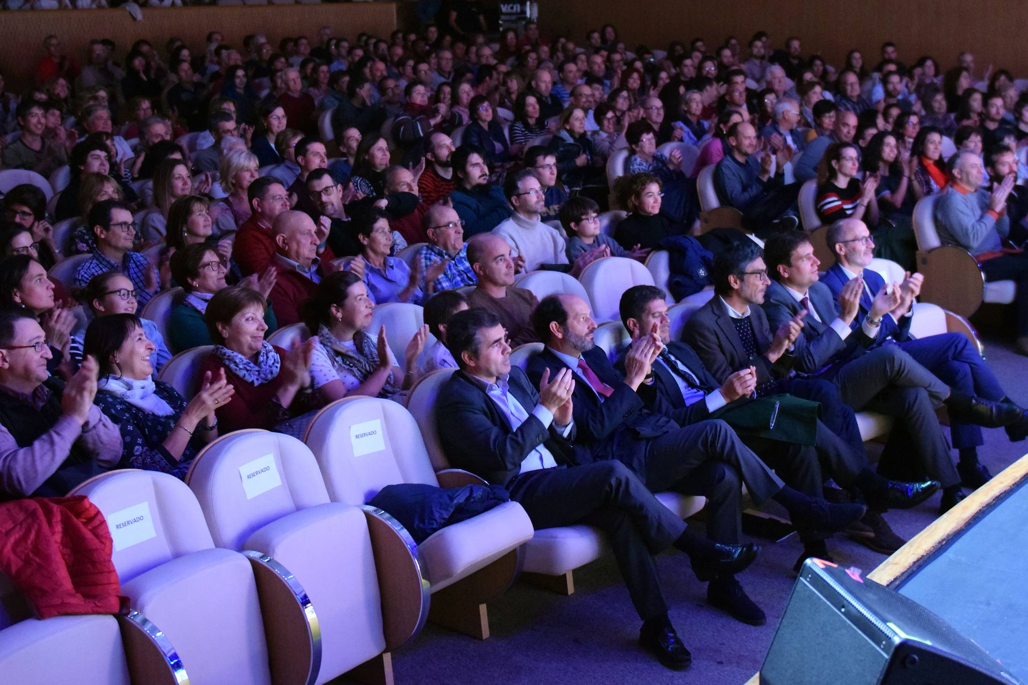 Fotos: Monólogo de Ricardo Moure en las jornadas Futuro en Español