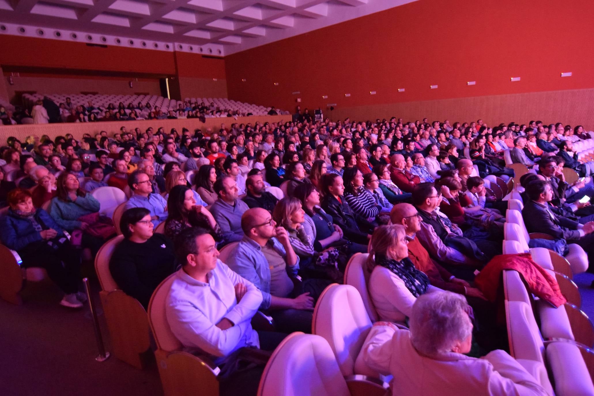 Fotos: Monólogo de Ricardo Moure en las jornadas Futuro en Español