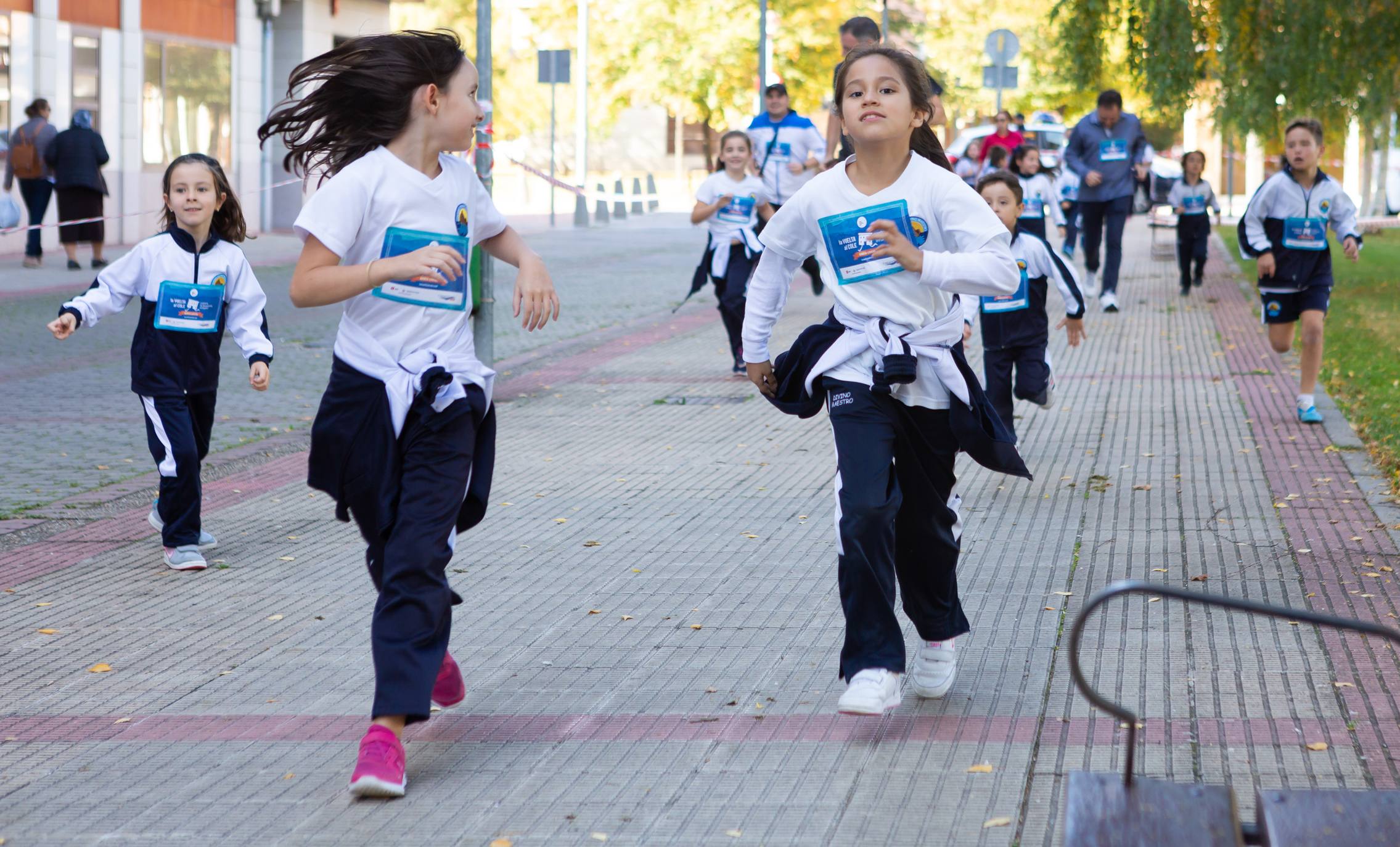 El centro logroñés ha participado en la iniciativa 'La vuelta al cole'