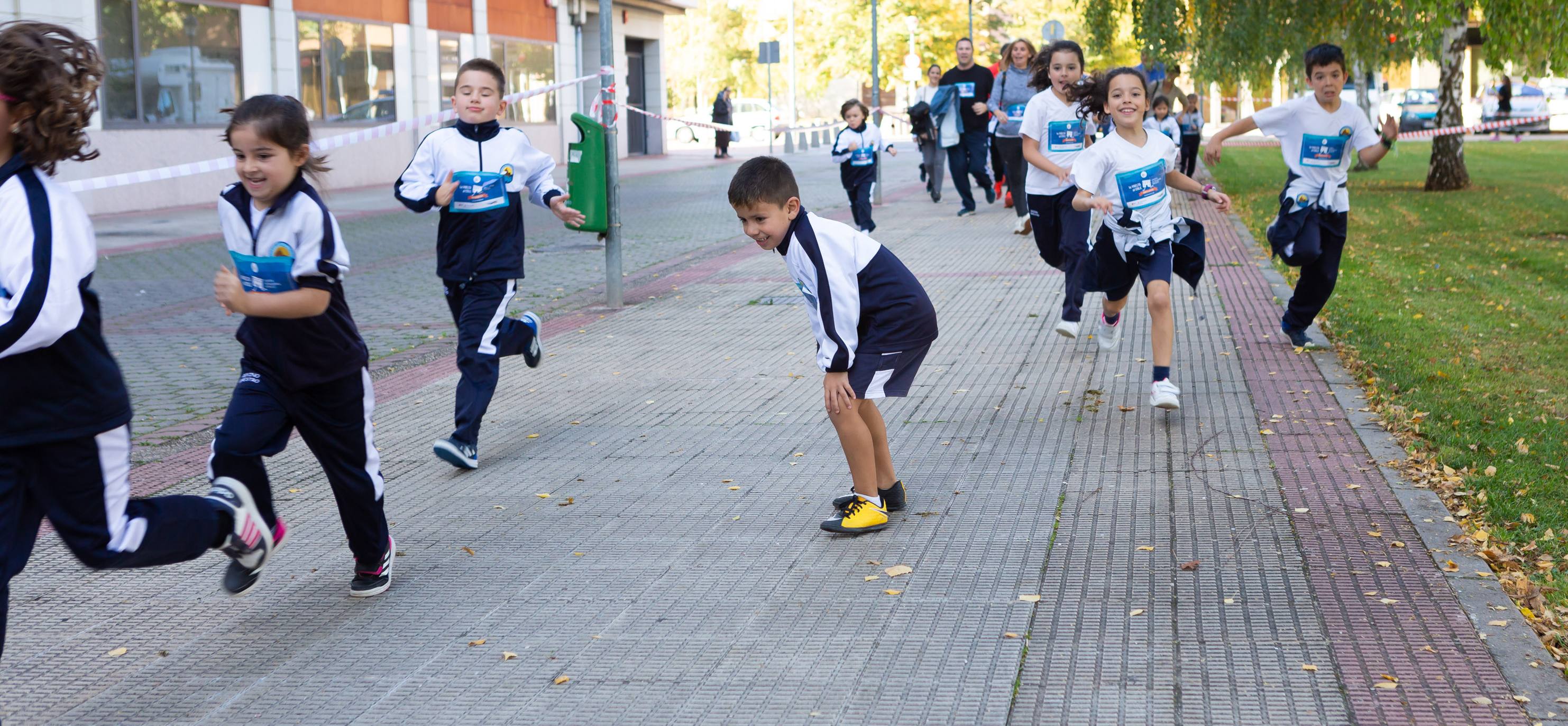 El centro logroñés ha participado en la iniciativa 'La vuelta al cole'