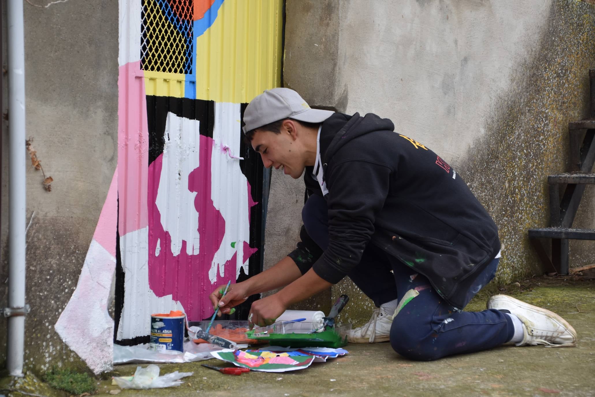 Preparación del festival URRA! 2019 en Tudelilla