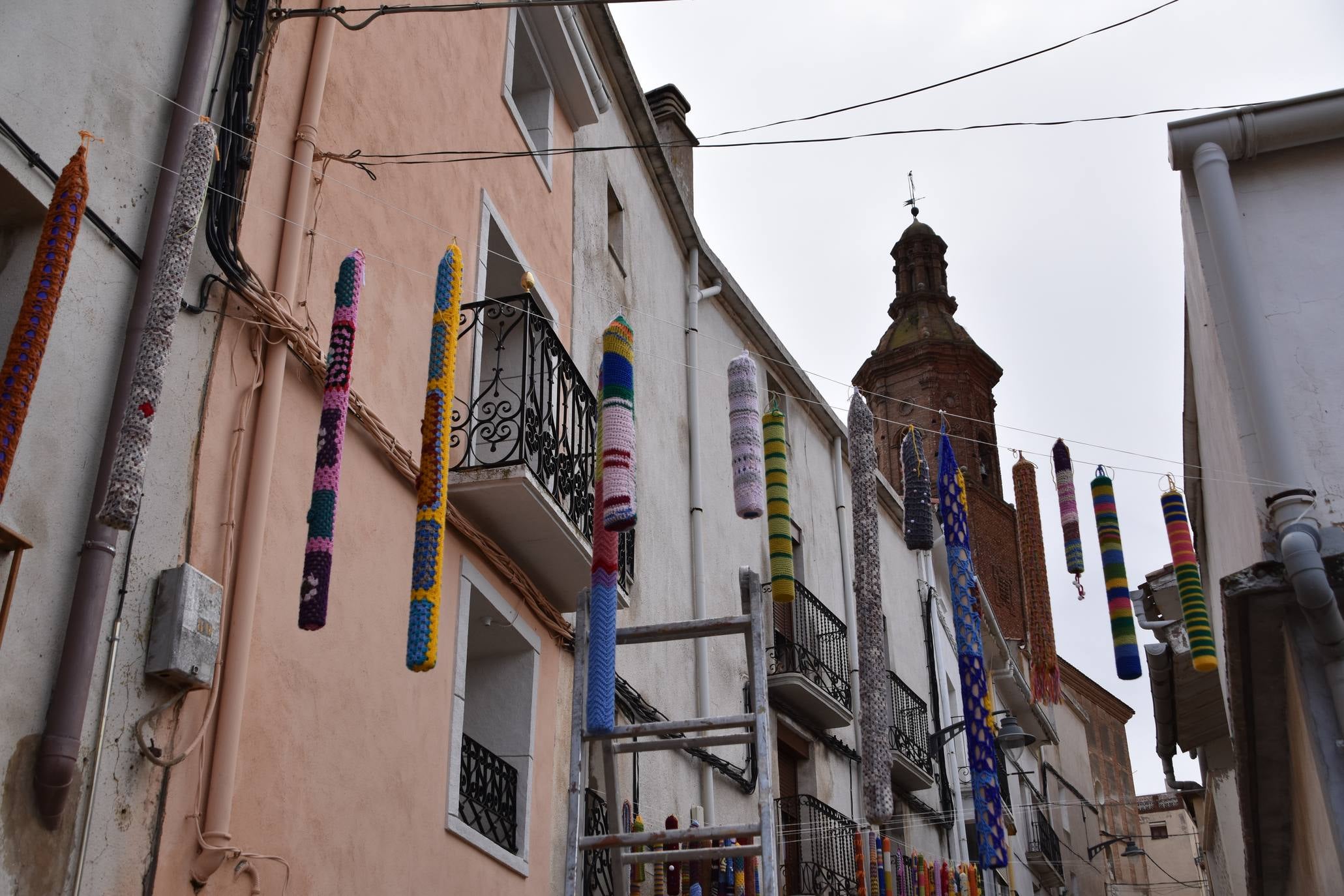 Preparación del festival URRA! 2019 en Tudelilla