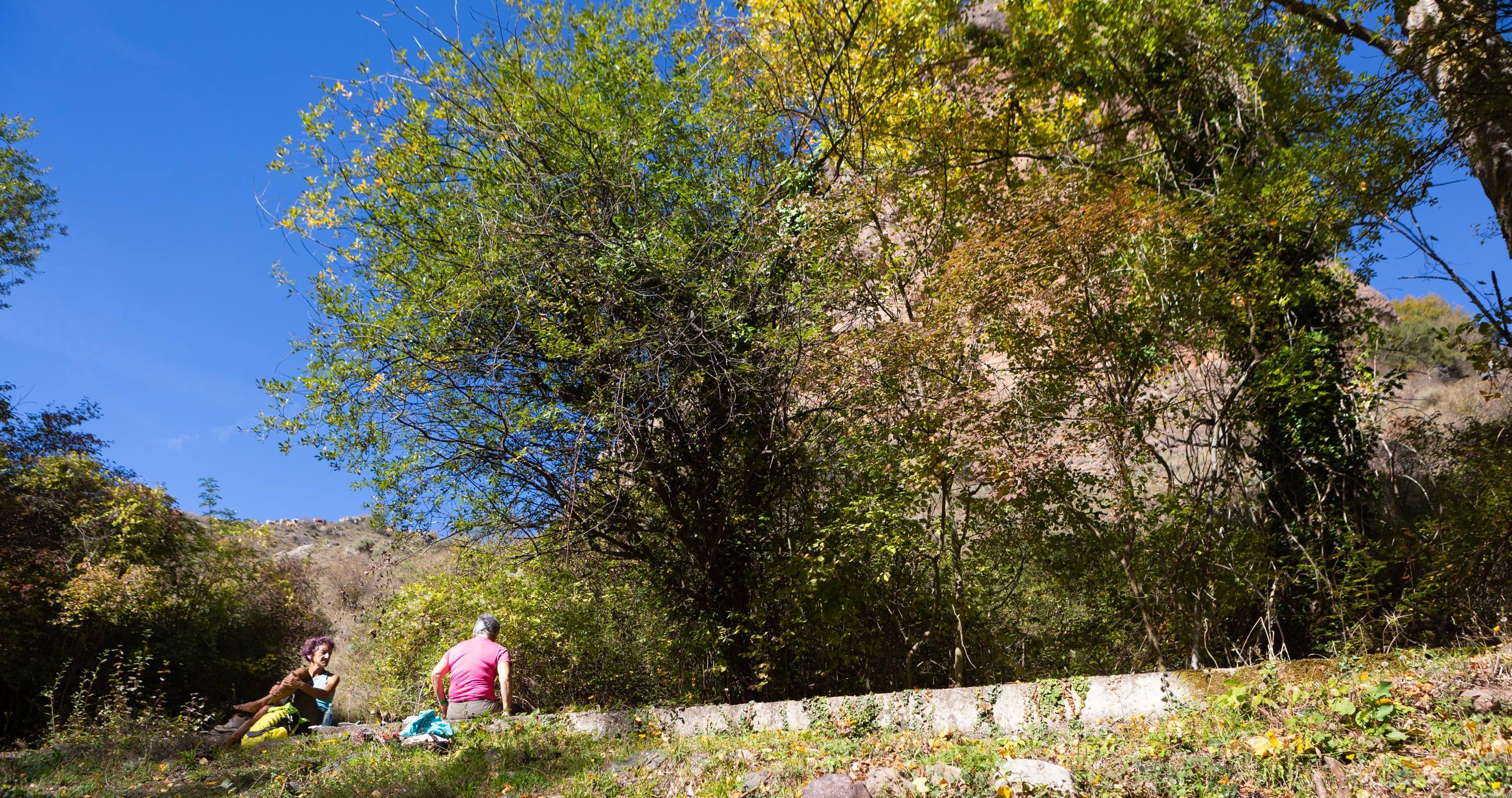 La marcha otoñal ha reunido a 450 senderistas 