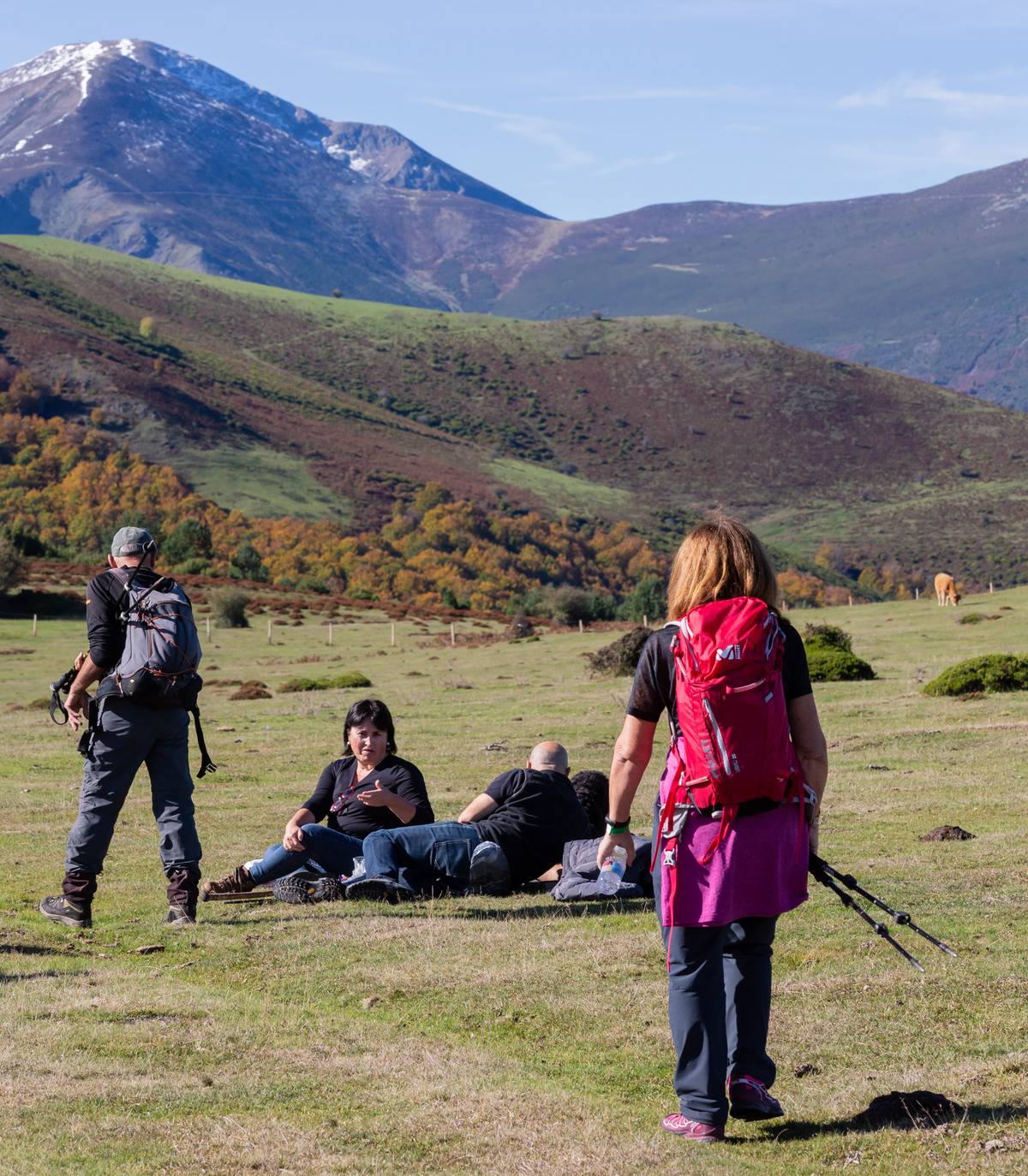 La marcha otoñal ha reunido a 450 senderistas 