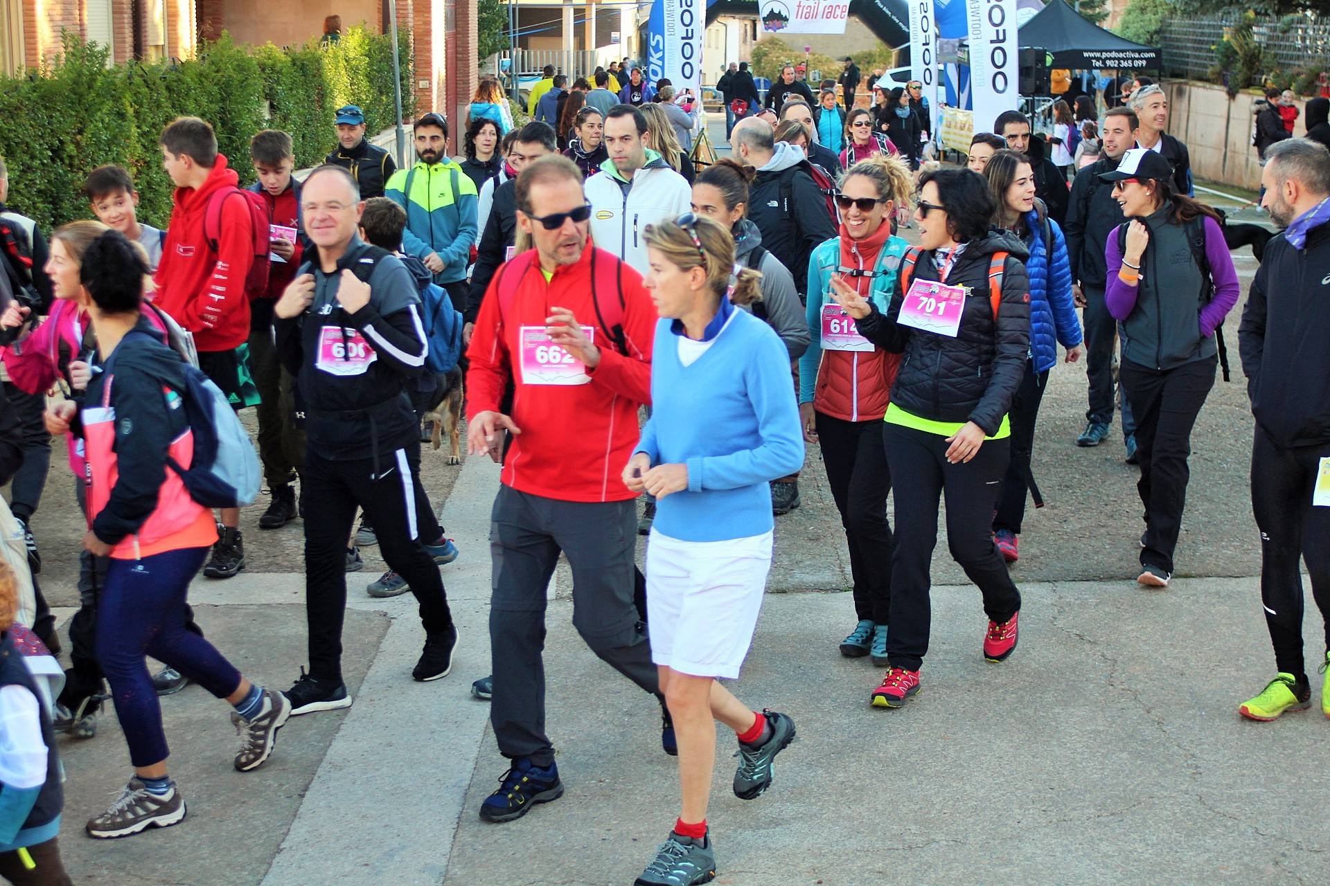 La carrera de montaña por Moncalvillo ha reunido a cerca de 400 inscritos