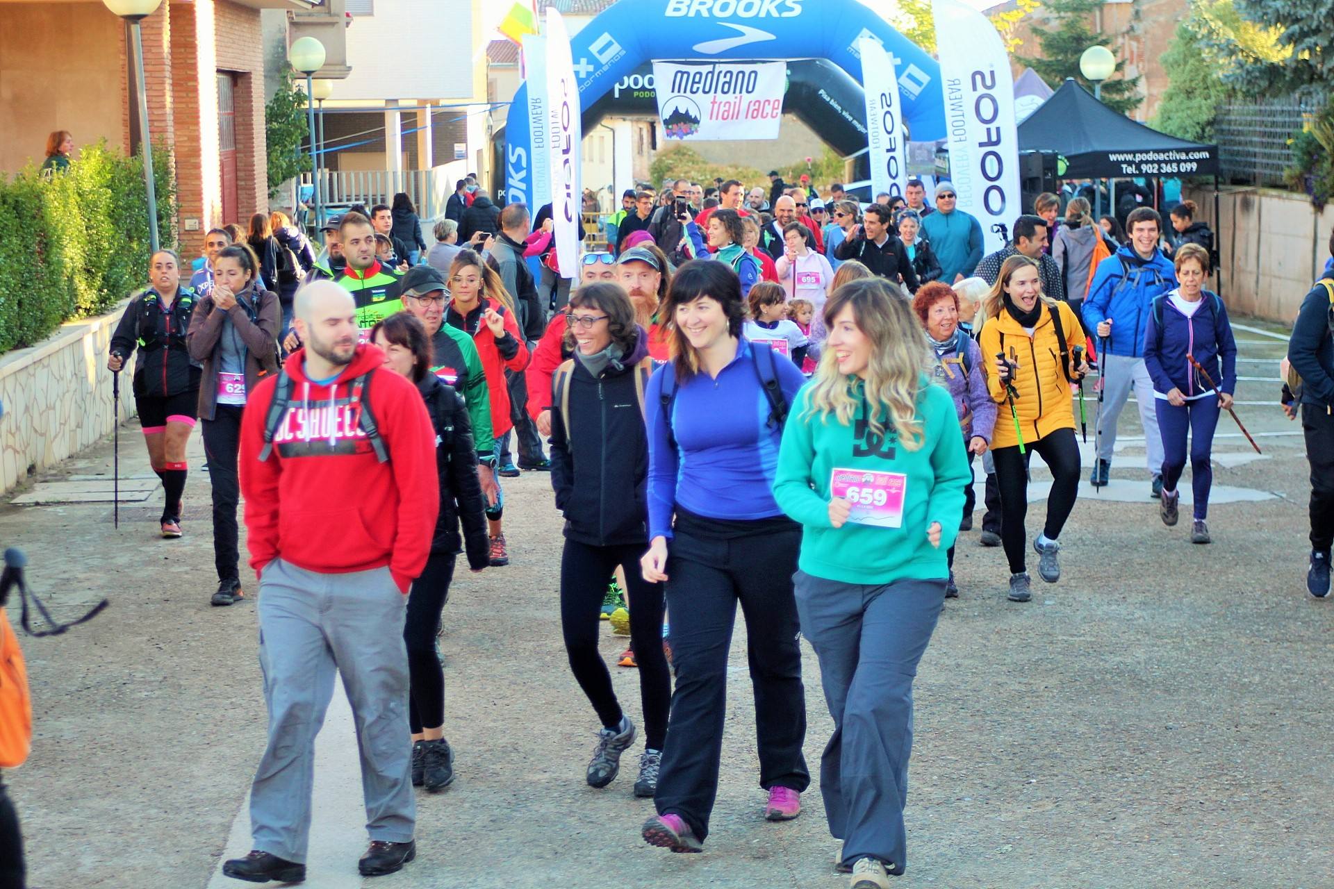 La carrera de montaña por Moncalvillo ha reunido a cerca de 400 inscritos