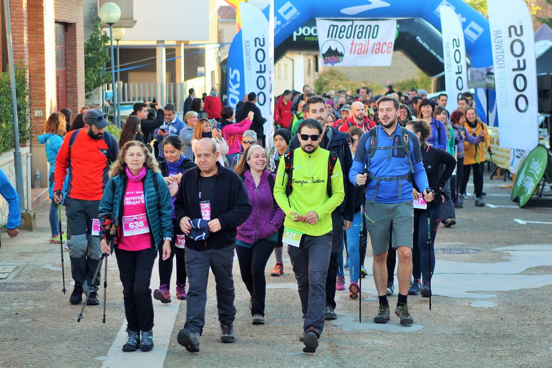 La carrera de montaña por Moncalvillo ha reunido a cerca de 400 inscritos