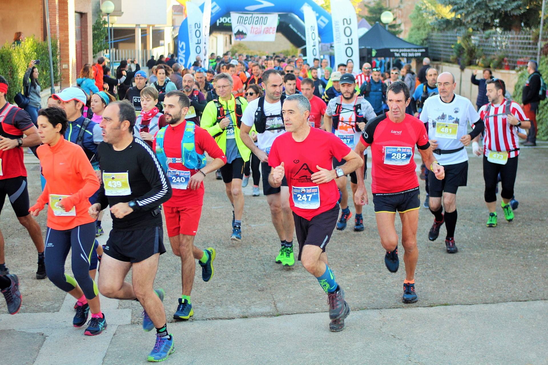 La carrera de montaña por Moncalvillo ha reunido a cerca de 400 inscritos