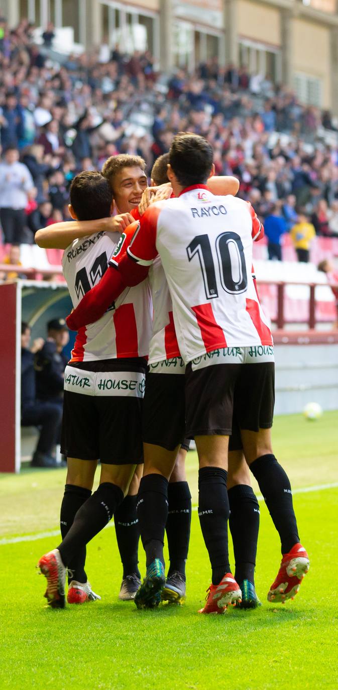 Los blanquirrojos han vencido al Real Unión en Las Gaunas. 