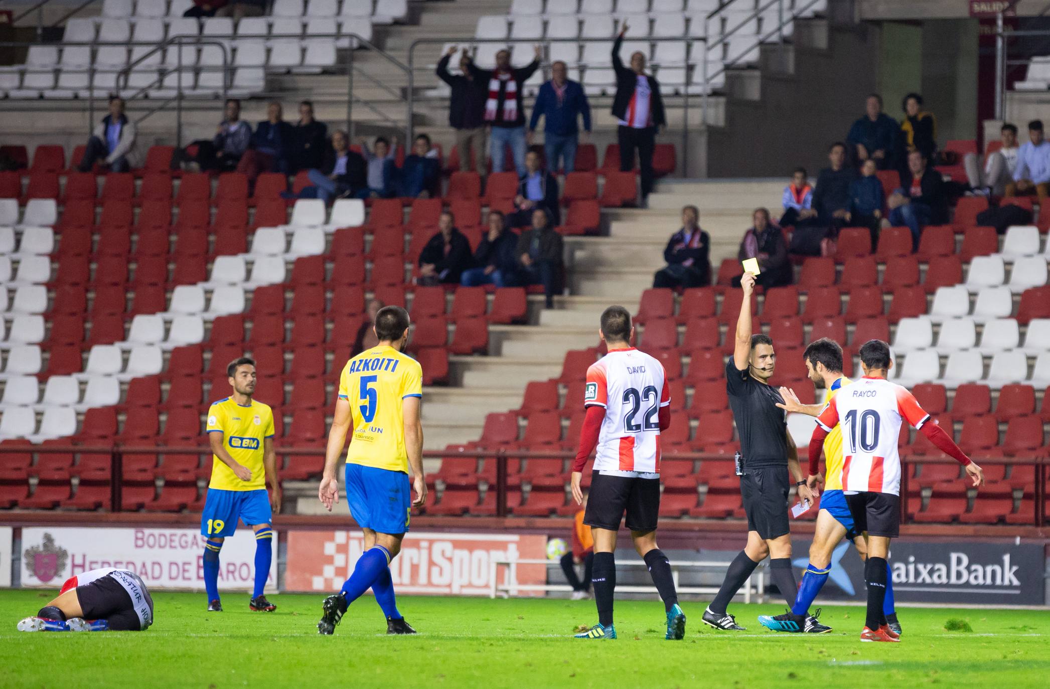 Los blanquirrojos han vencido al Real Unión en Las Gaunas. 