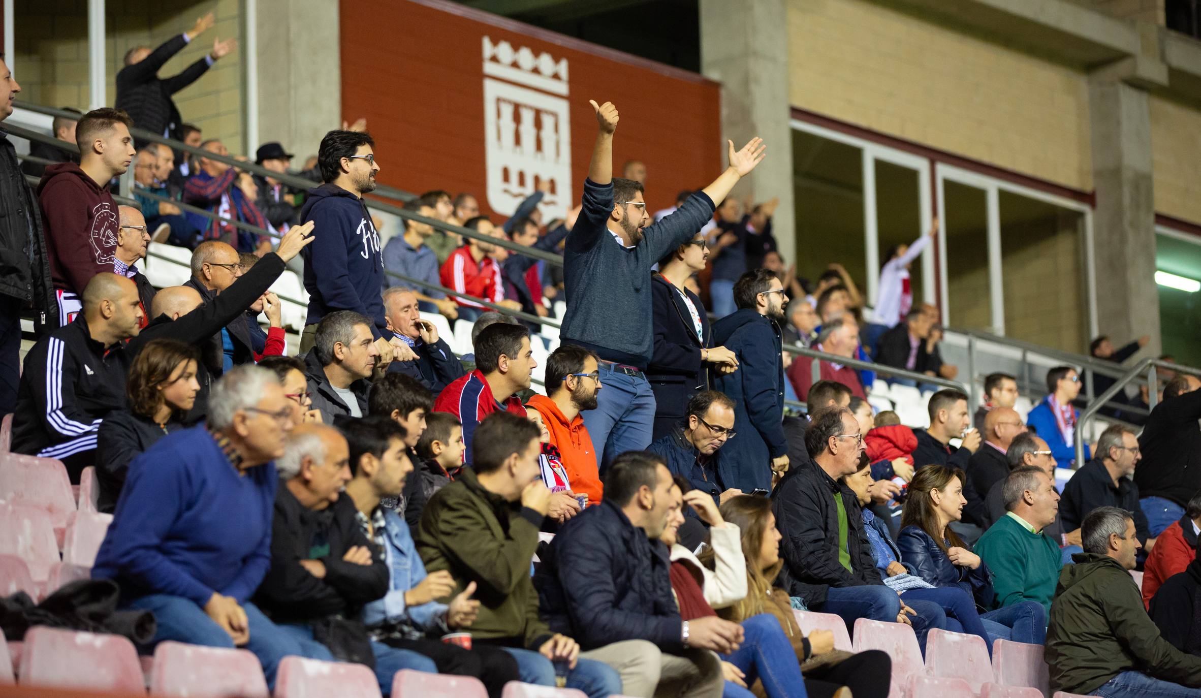 Los blanquirrojos han vencido al Real Unión en Las Gaunas. 