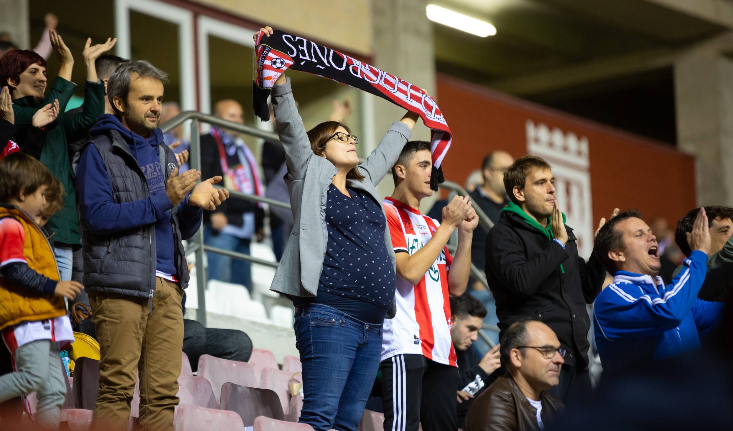 Los blanquirrojos han vencido al Real Unión en Las Gaunas. 