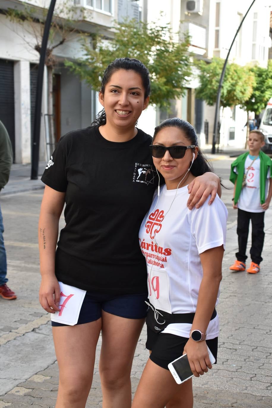 343 personas participaron en la marcha