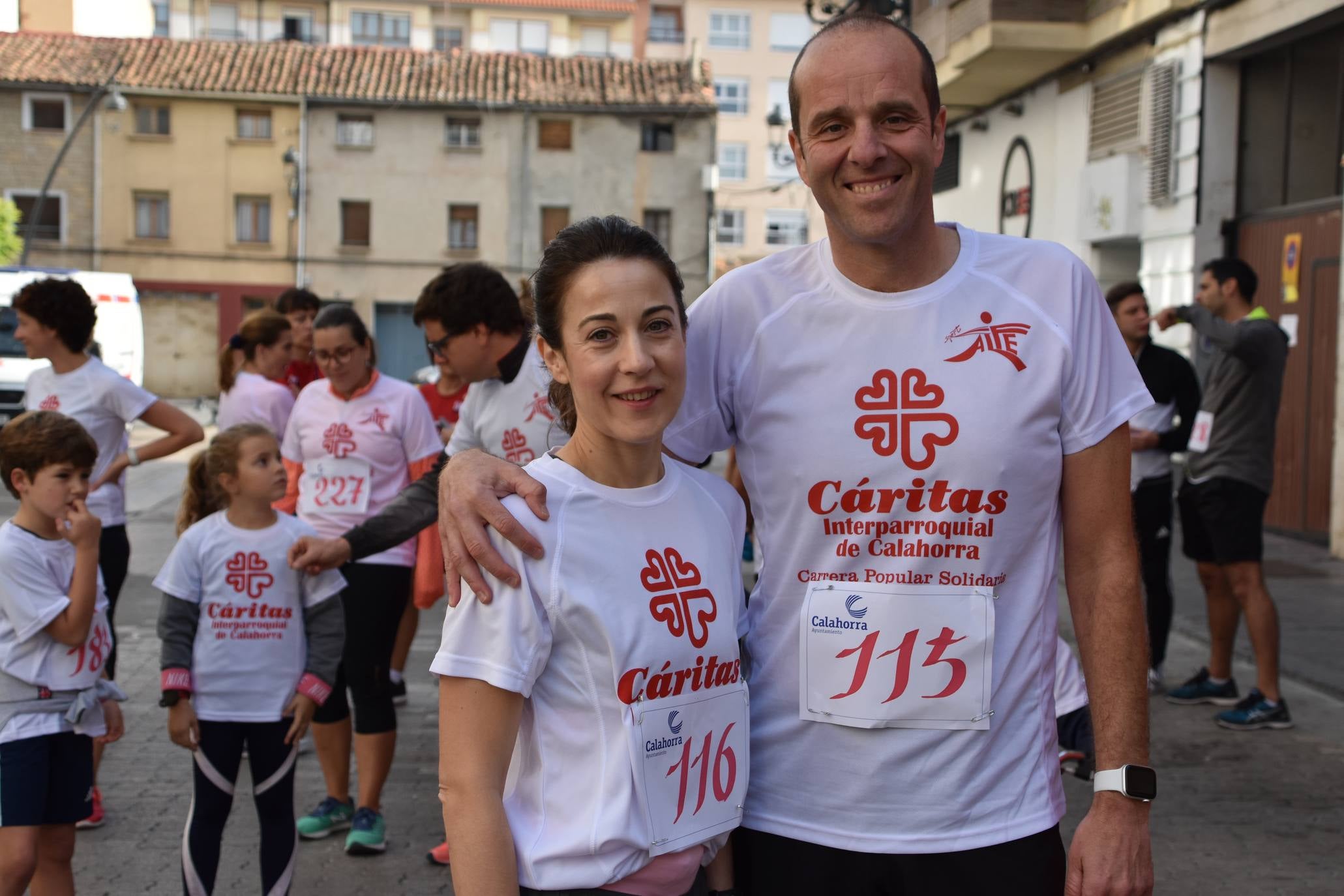 343 personas participaron en la marcha