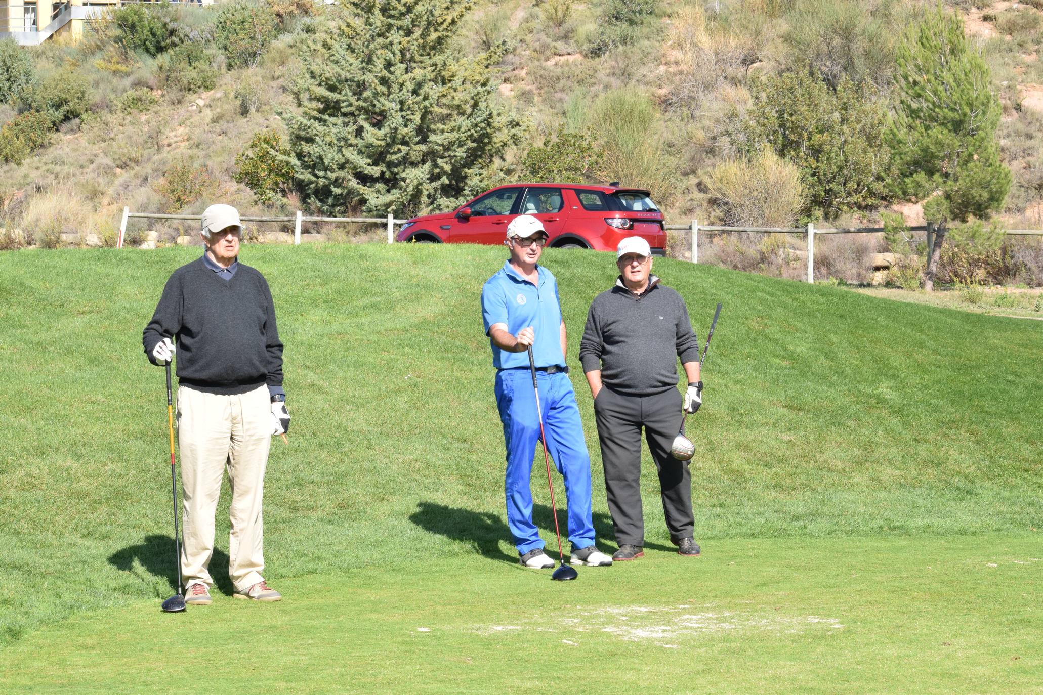 Los jugadores pasaron un gran día de golf en el último torneo de la Liga de Golf y Vino antes de la gran final.