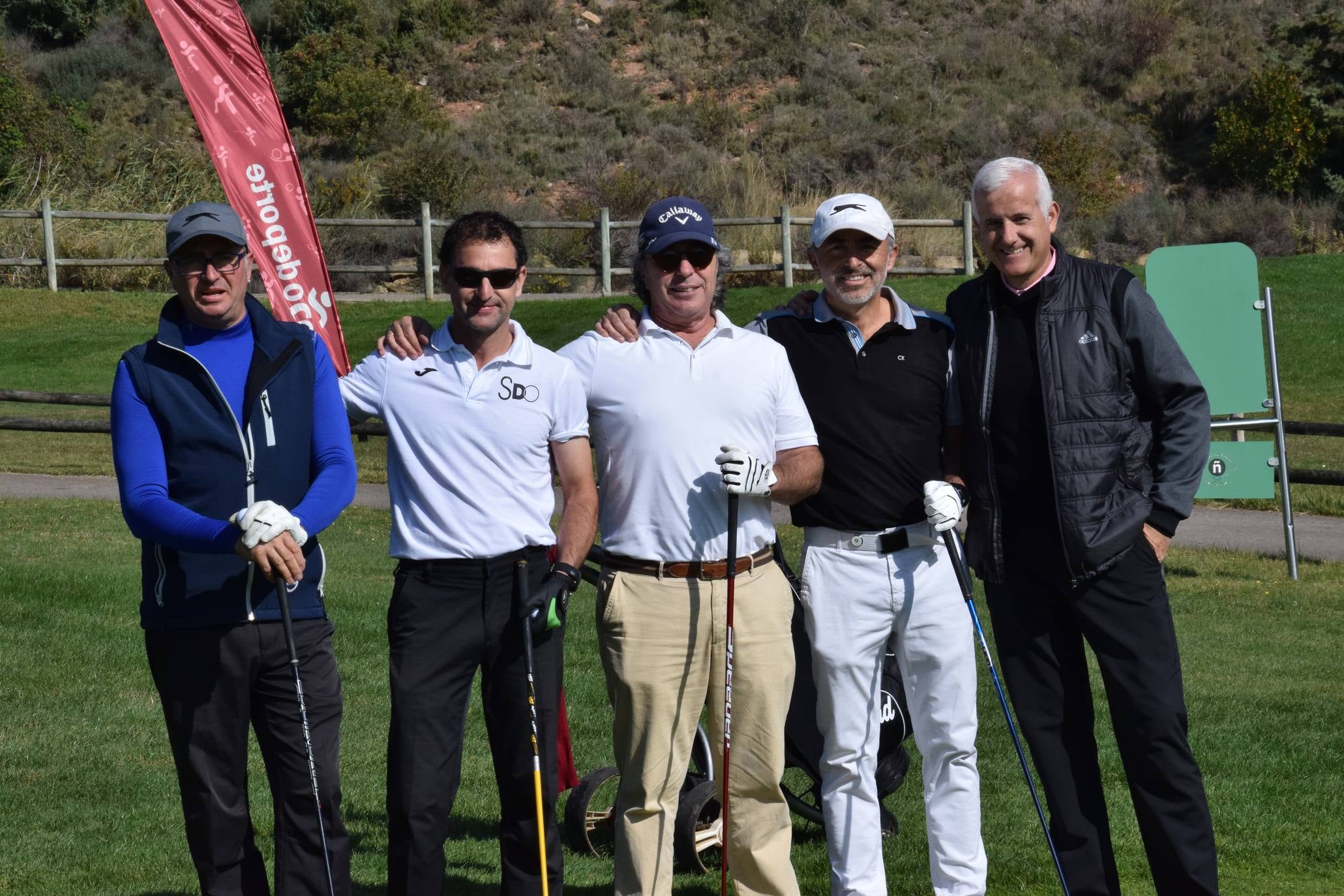 Los jugadores pasaron un gran día de golf en el último torneo de la Liga de Golf y Vino antes de la gran final.