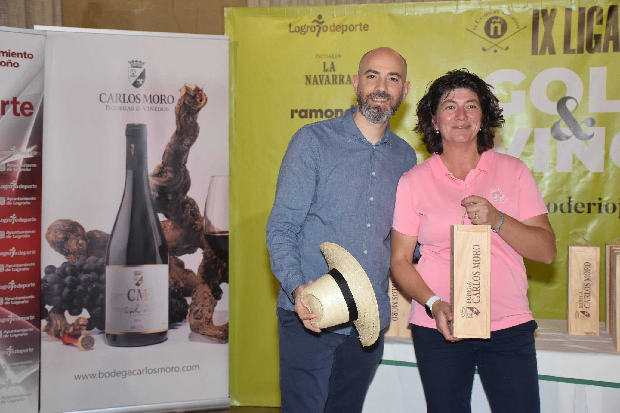 Entrega de premios del Torneo Carlos Moro, de la Liga de Golf y Vino.