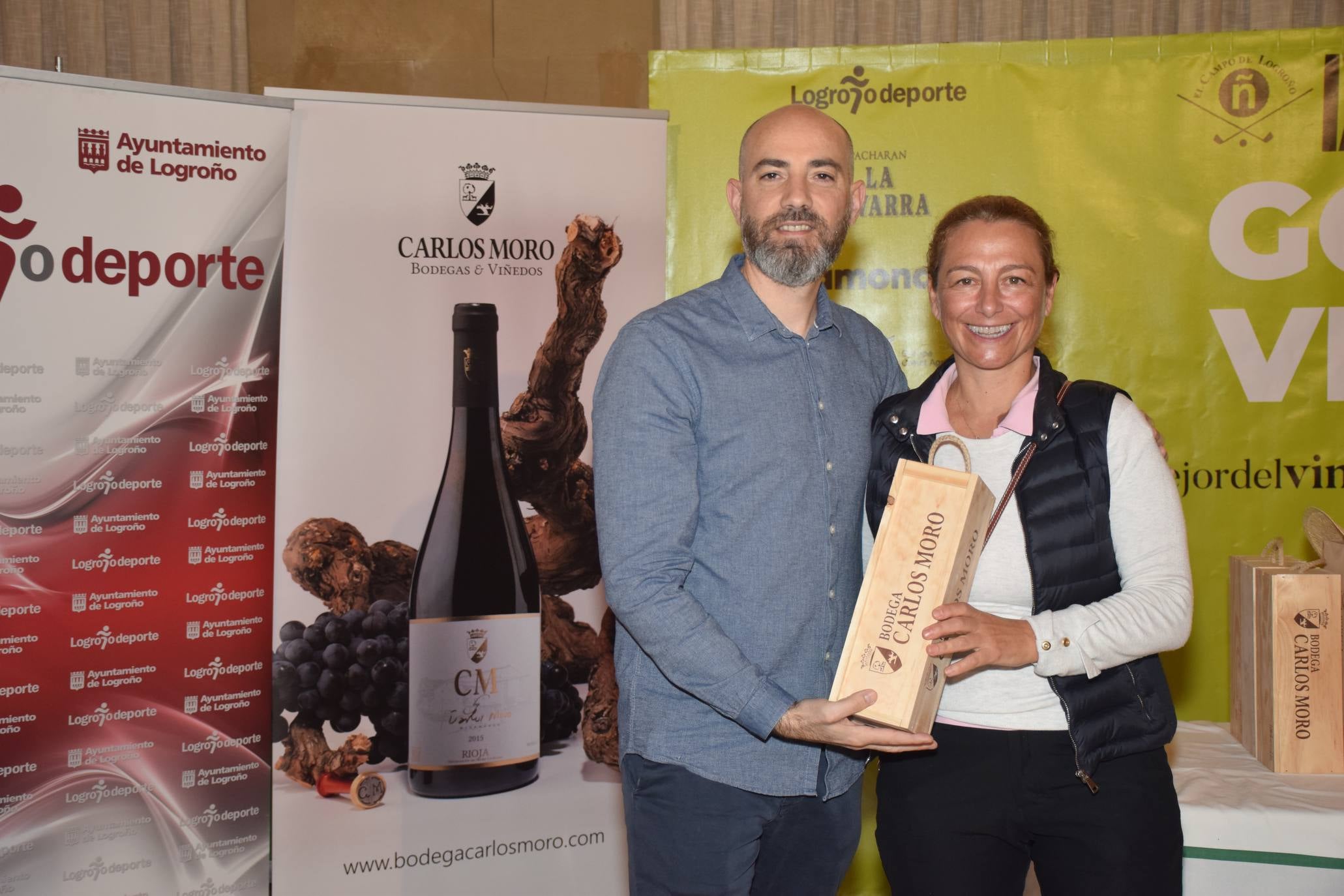 Entrega de premios del Torneo Carlos Moro, de la Liga de Golf y Vino.