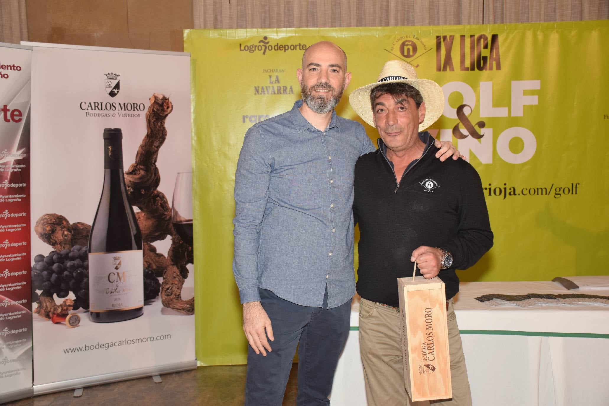 Entrega de premios del Torneo Carlos Moro, de la Liga de Golf y Vino.