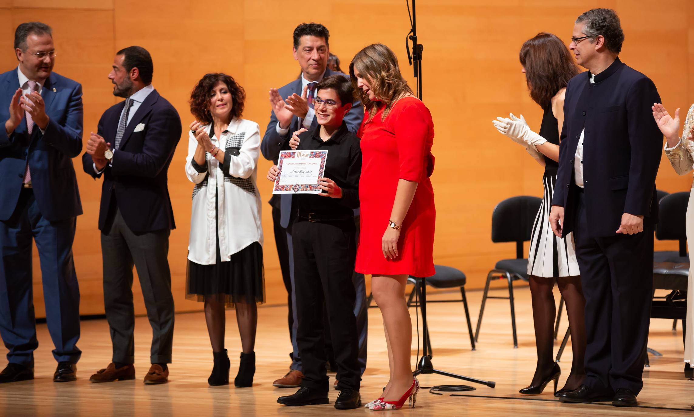 Este miércoles ha tenido lugar en el Riojafórum el festival de piano donde se galardonó a los pianistas vencedores de las diferentes categorías. Una jornada lúdica donde se interpretaron algunas de las piezas más conocidas del género musical