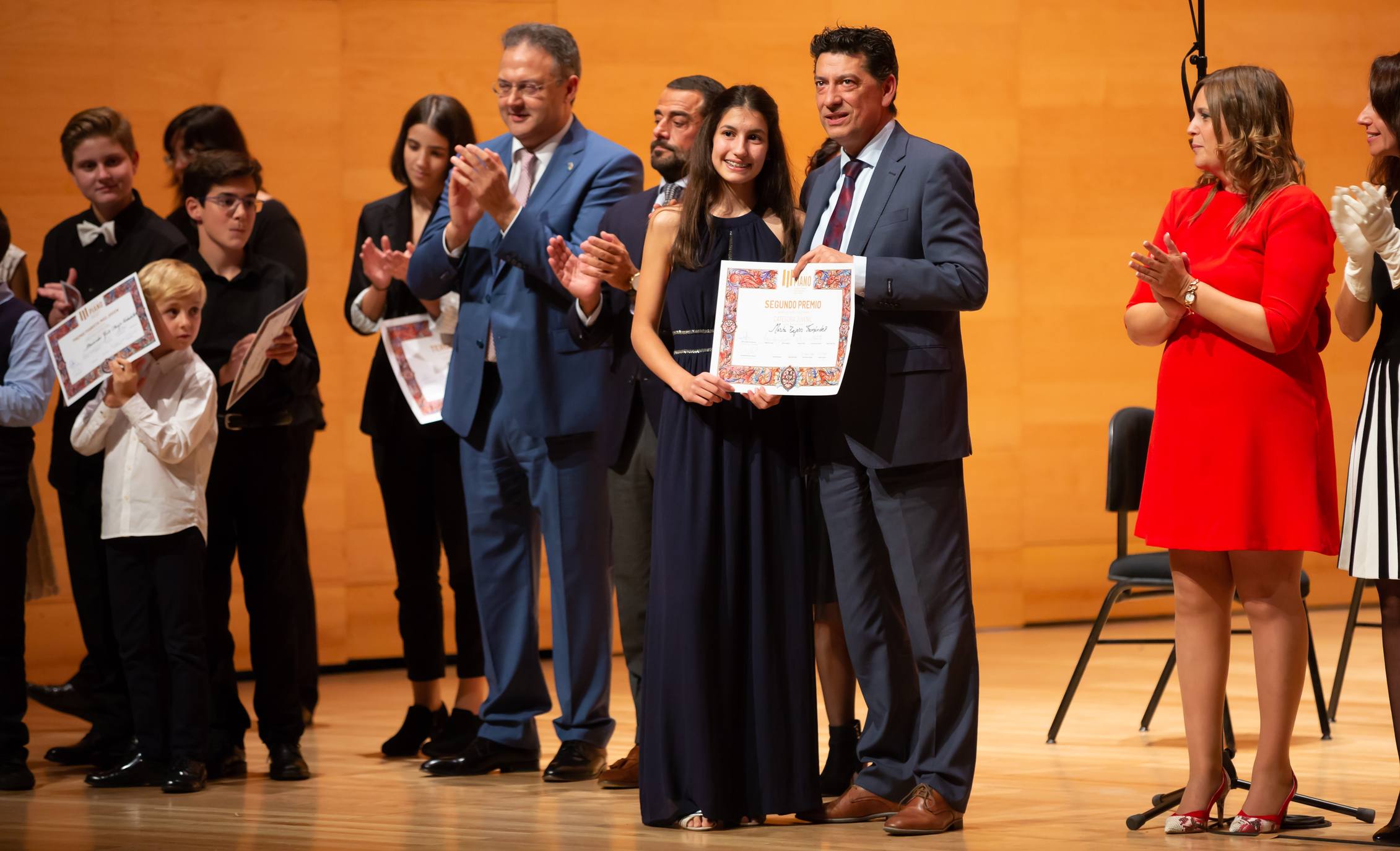 Este miércoles ha tenido lugar en el Riojafórum el festival de piano donde se galardonó a los pianistas vencedores de las diferentes categorías. Una jornada lúdica donde se interpretaron algunas de las piezas más conocidas del género musical