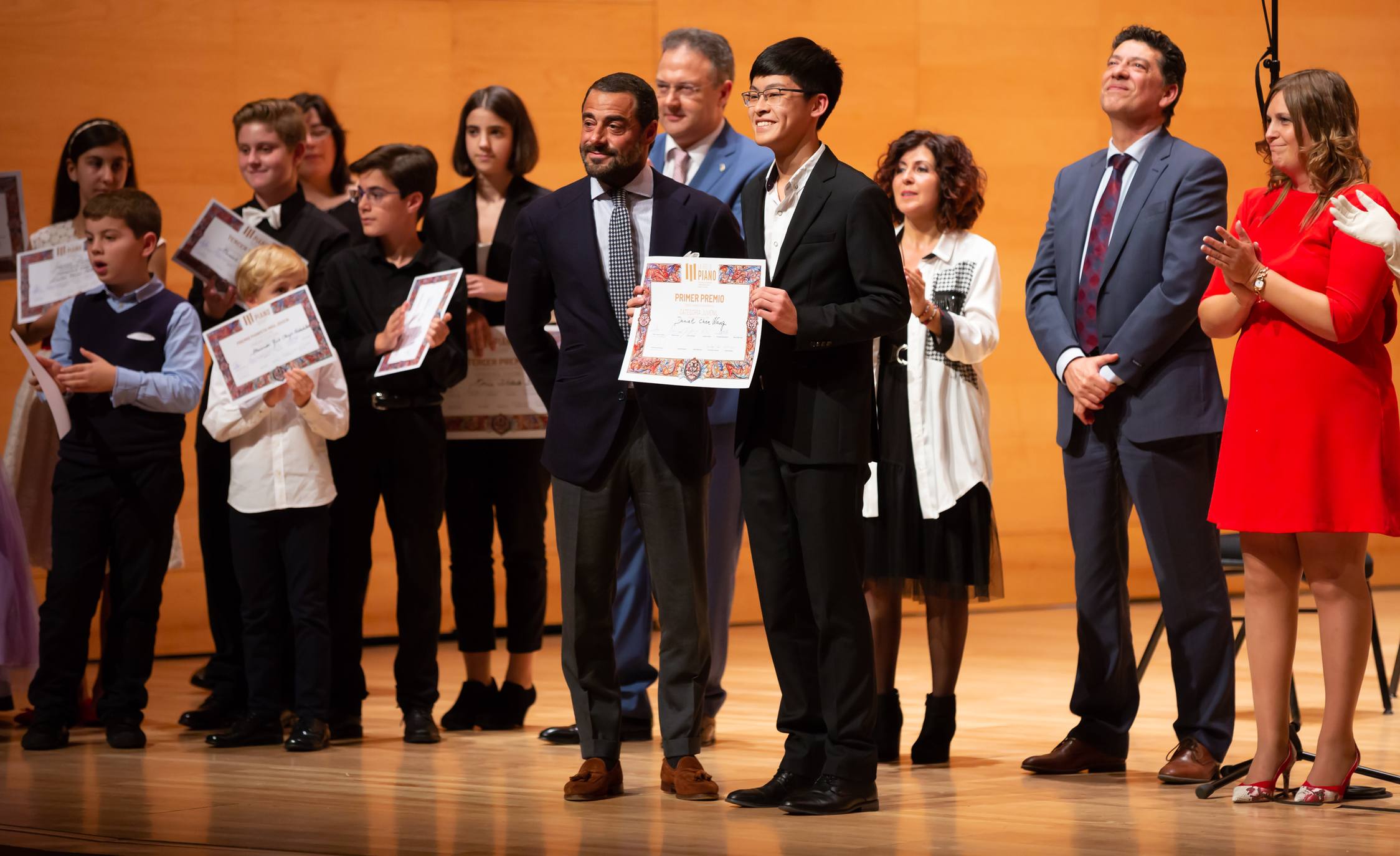 Este miércoles ha tenido lugar en el Riojafórum el festival de piano donde se galardonó a los pianistas vencedores de las diferentes categorías. Una jornada lúdica donde se interpretaron algunas de las piezas más conocidas del género musical