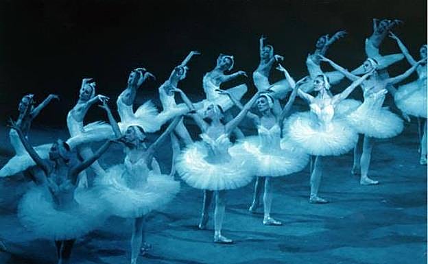 Imagen del ballet 'El lago de los cisnes'