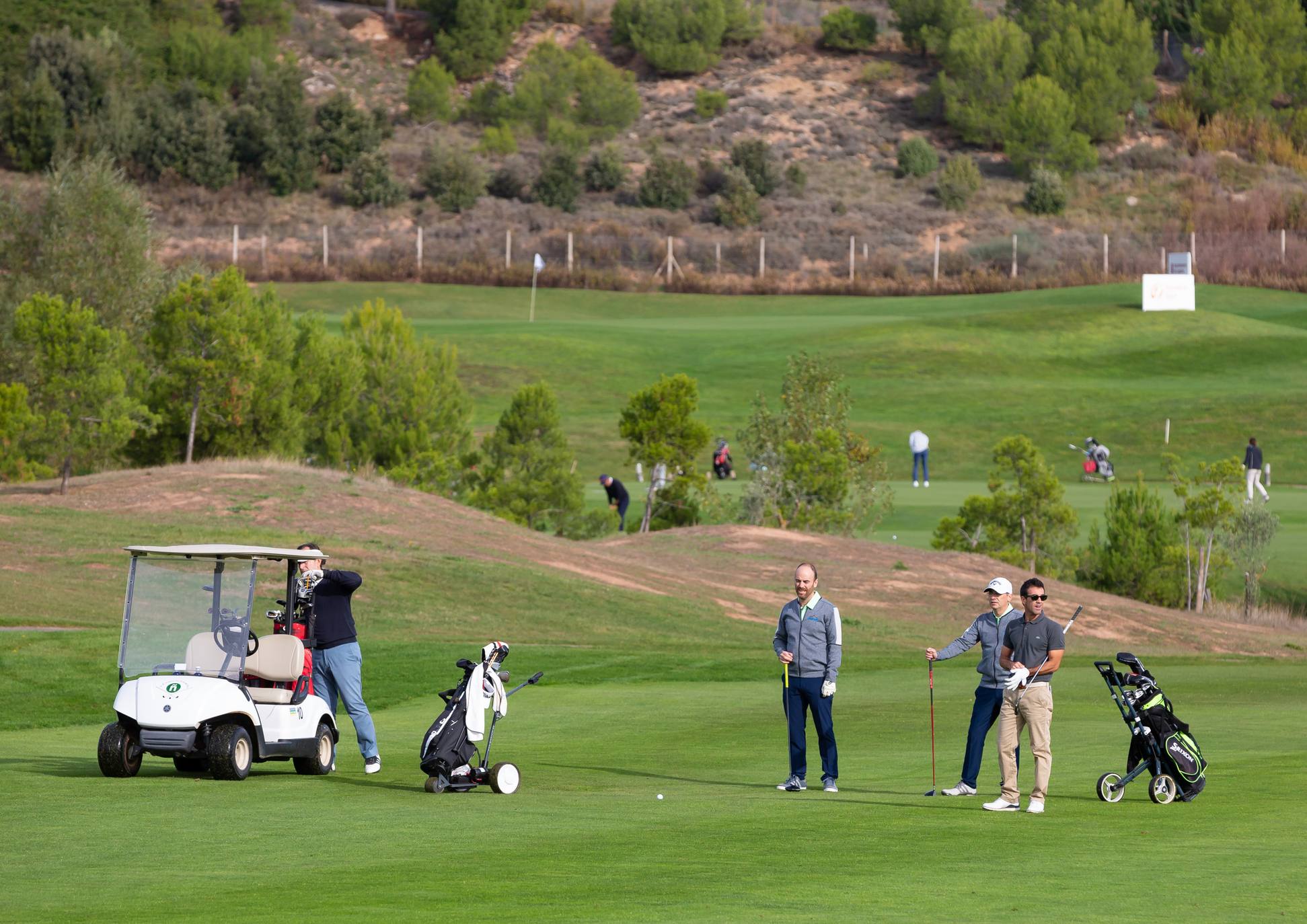 Torneo Pro Am de golf en La Grajera