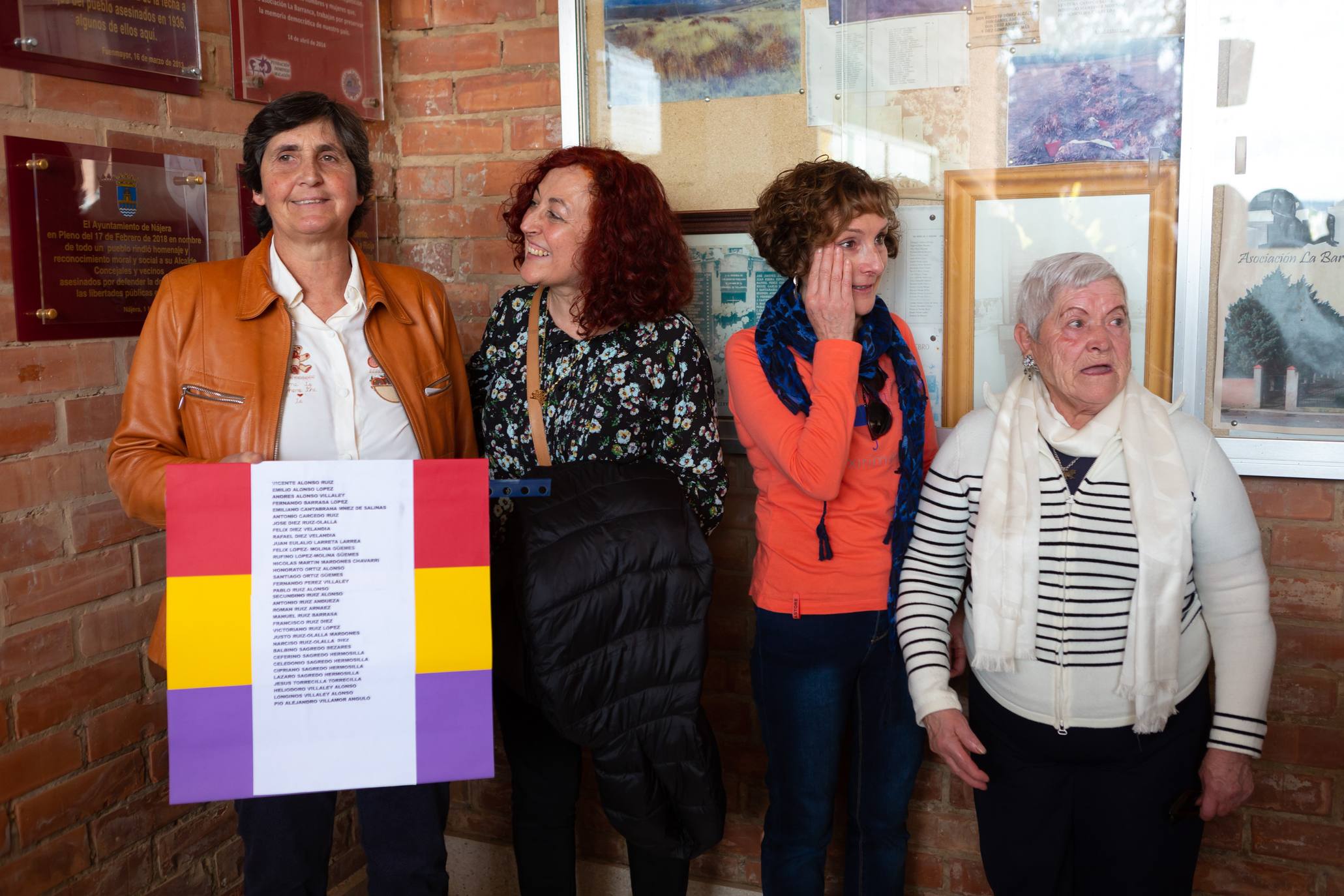 Fotos: Homenaje de La Barranca a las víctimas de la Guerra Civil