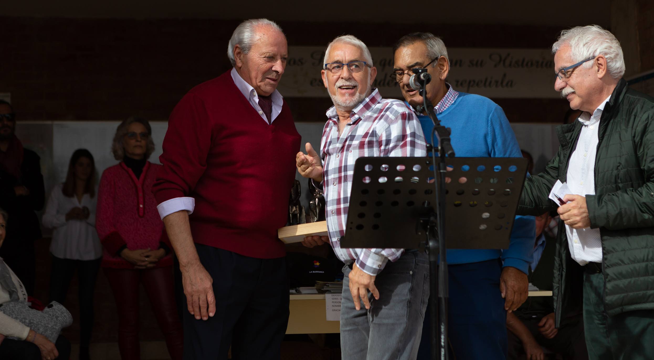 Fotos: Homenaje de La Barranca a las víctimas de la Guerra Civil