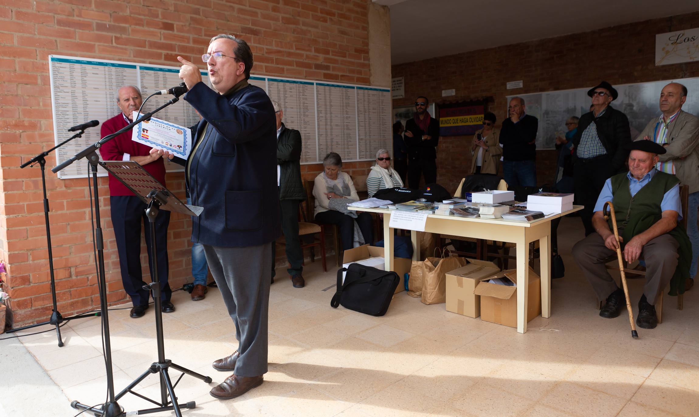 Fotos: Homenaje de La Barranca a las víctimas de la Guerra Civil