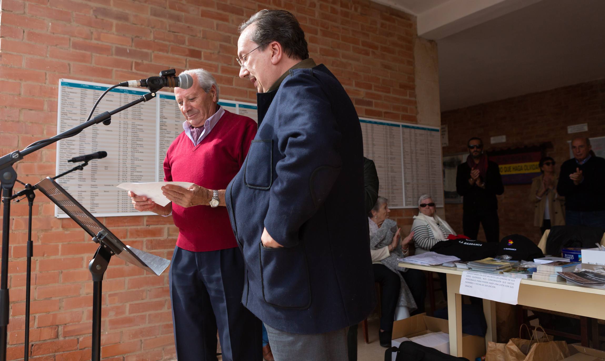 Fotos: Homenaje de La Barranca a las víctimas de la Guerra Civil