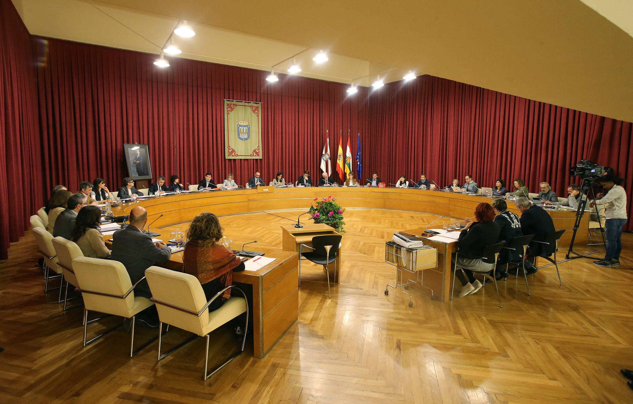 Este jueves se ha celebrado el Pleno ordinario del Ayuntamiento de Logroño.