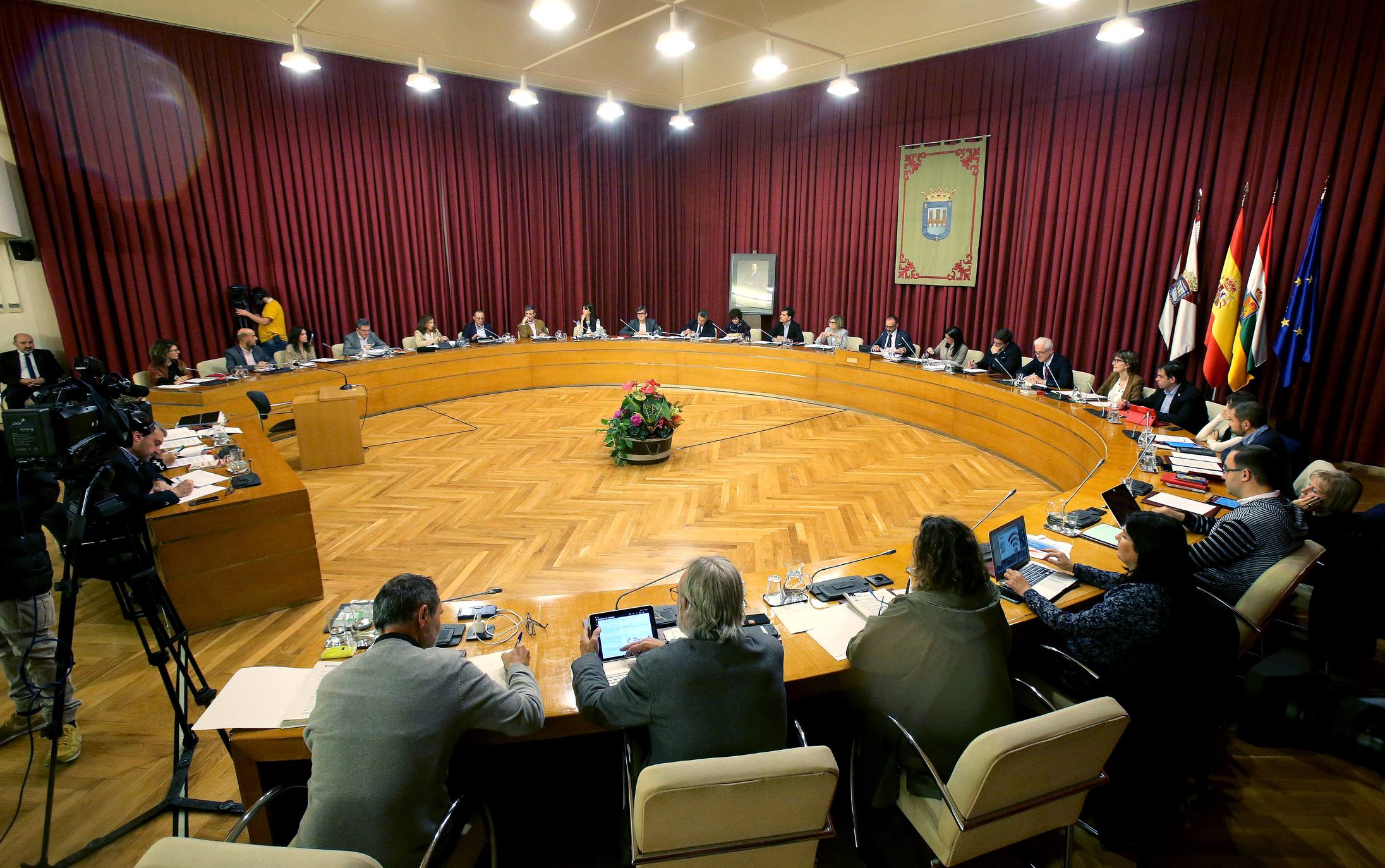Este jueves se ha celebrado el Pleno ordinario del Ayuntamiento de Logroño.