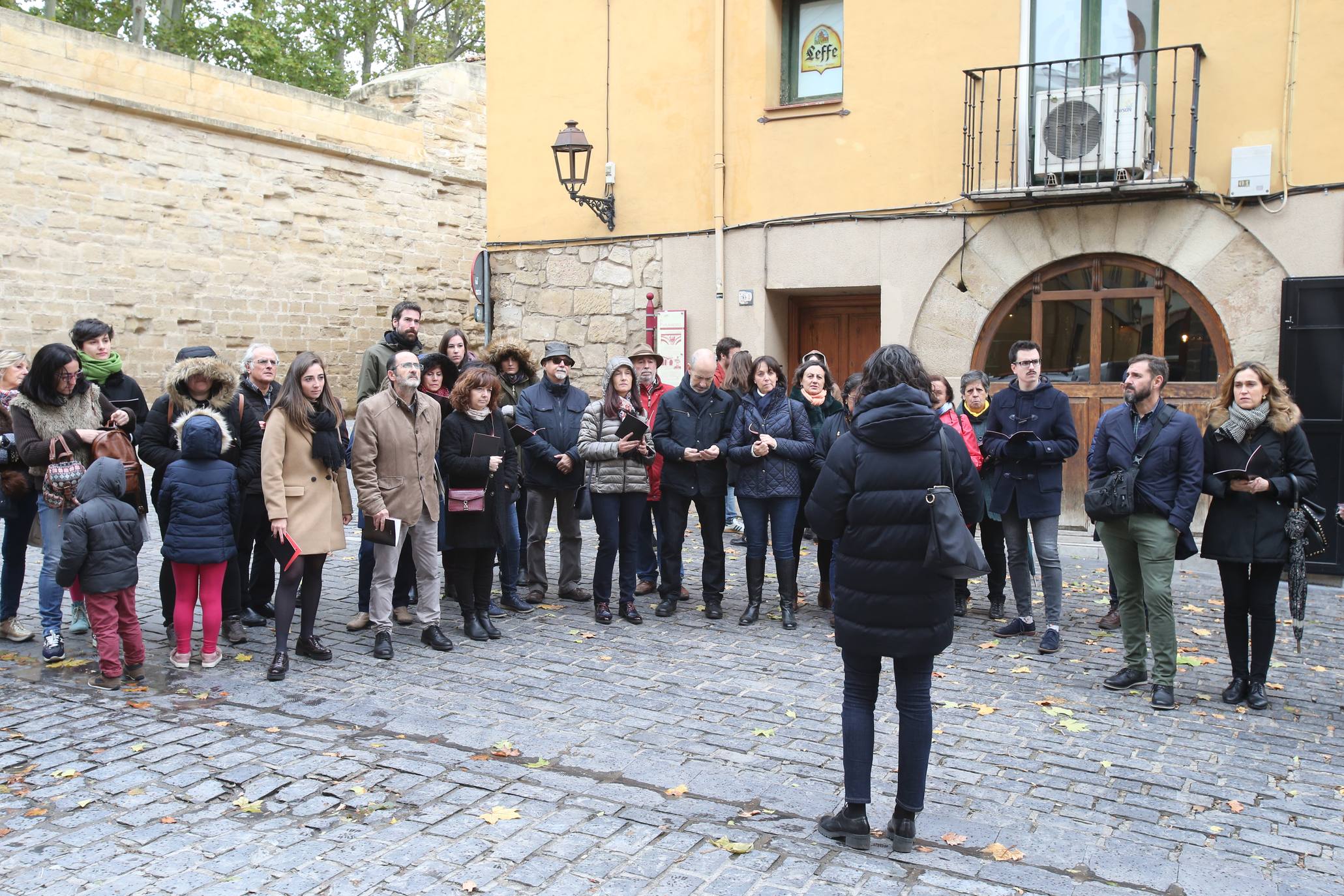 Visita guiada por los edificios del Luis Barrón en Logroño