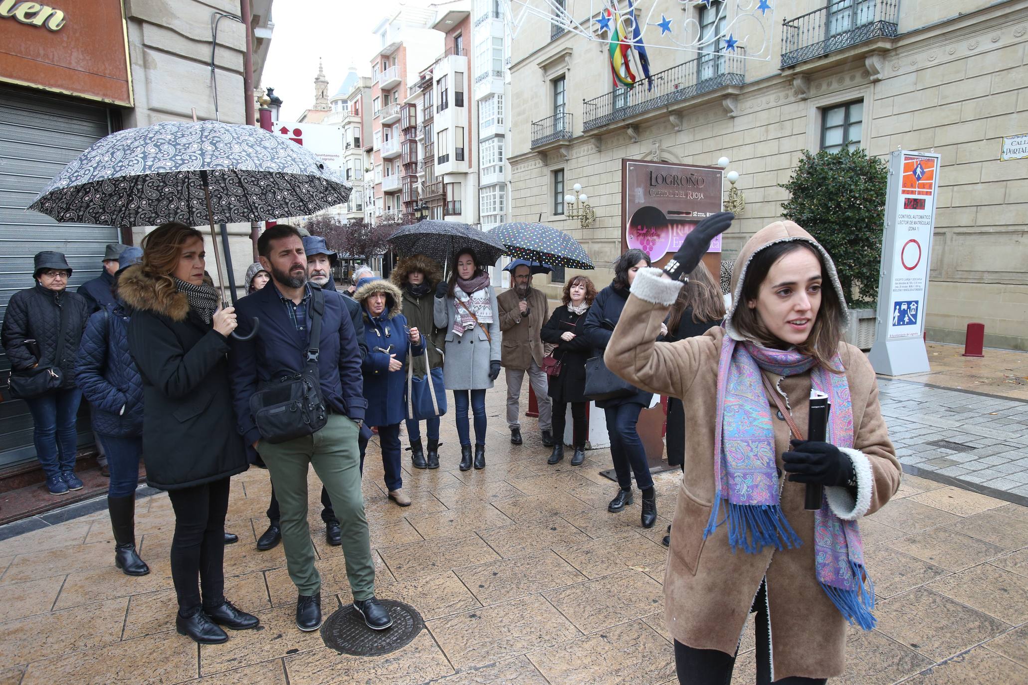 Visita guiada por los edificios del Luis Barrón en Logroño