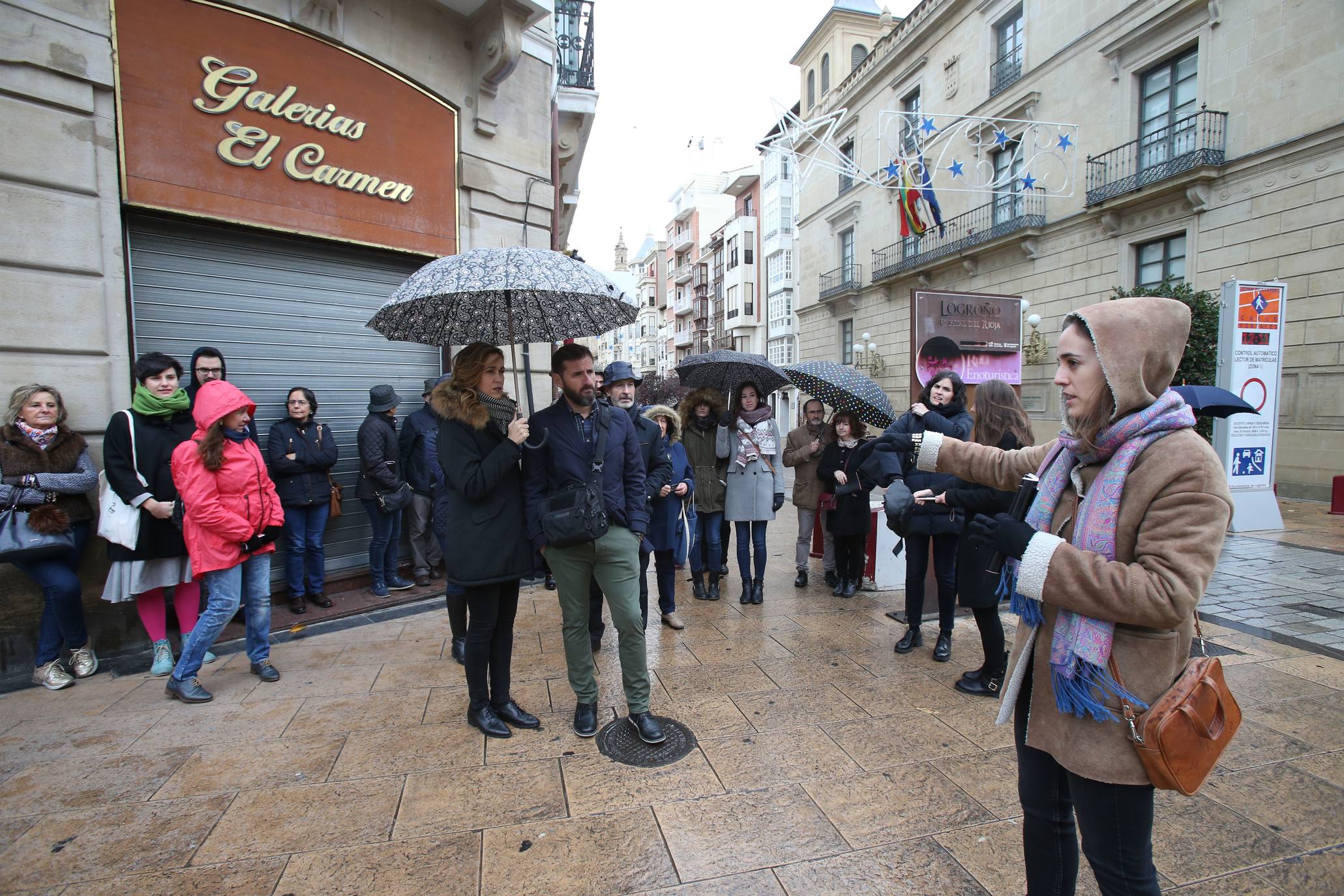Visita guiada por los edificios del Luis Barrón en Logroño