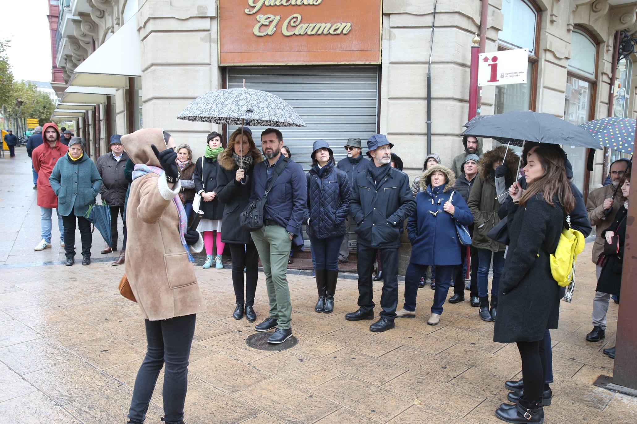 Visita guiada por los edificios del Luis Barrón en Logroño