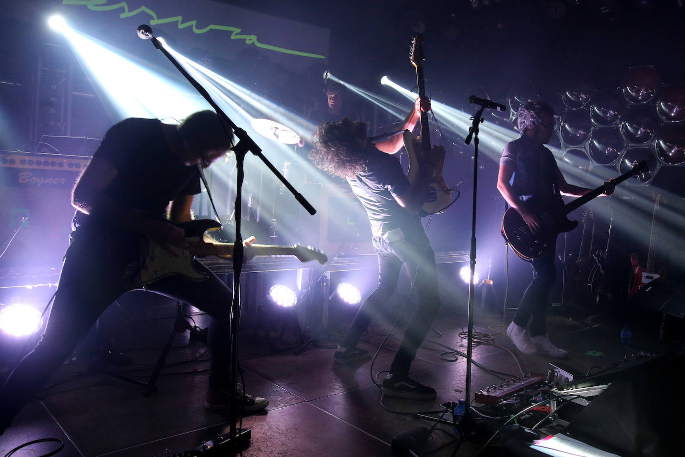 El grupo riojano presentó ayer en directo su primer disco 'Animal' en la sala Concept