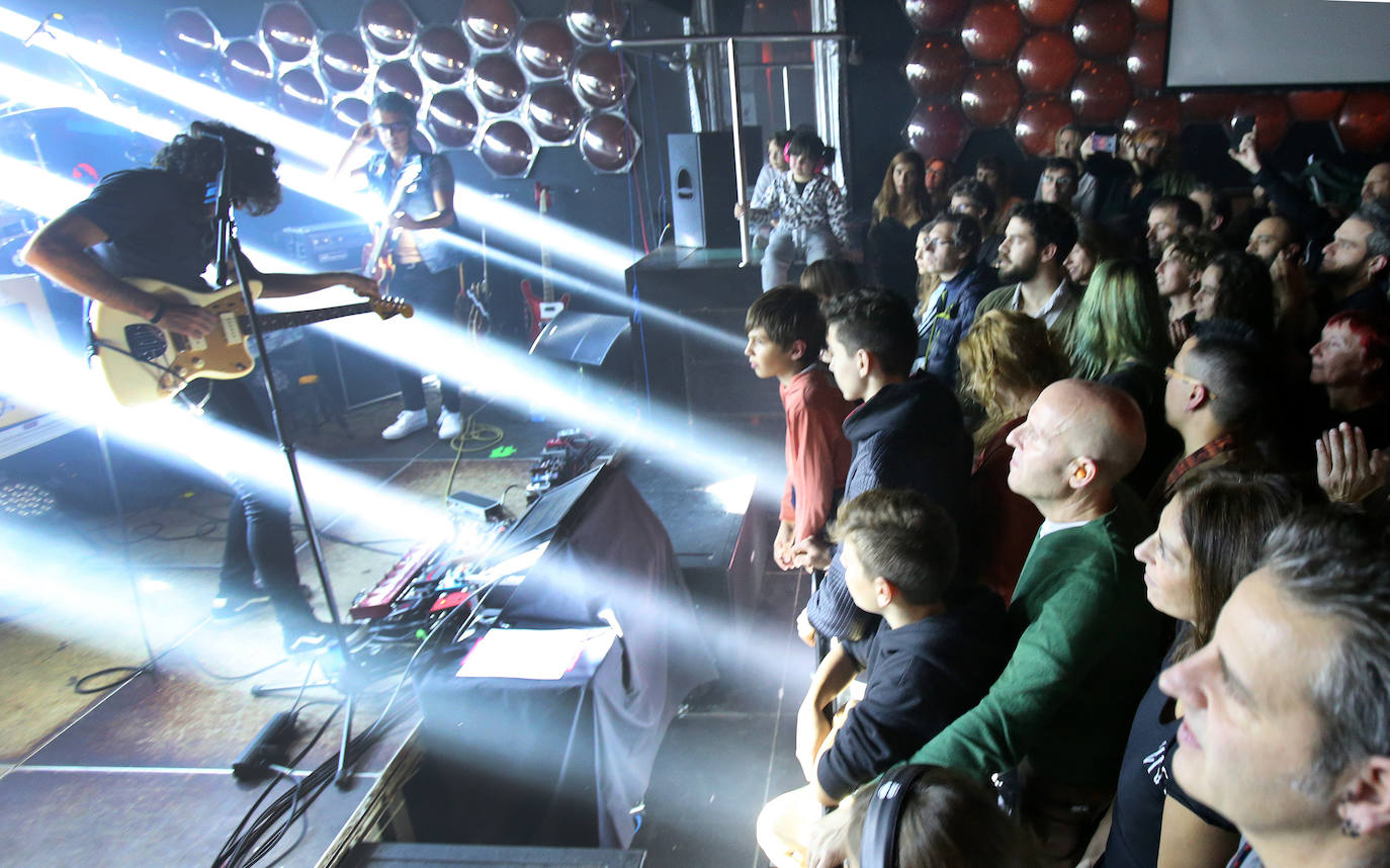 El grupo riojano presentó ayer en directo su primer disco 'Animal' en la sala Concept