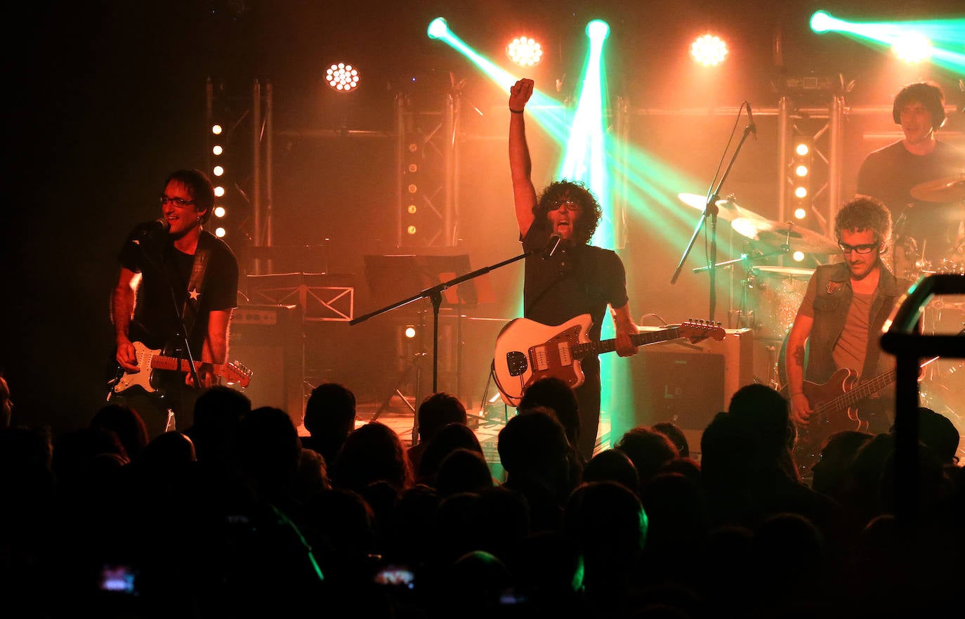 El grupo riojano presentó ayer en directo su primer disco 'Animal' en la sala Concept