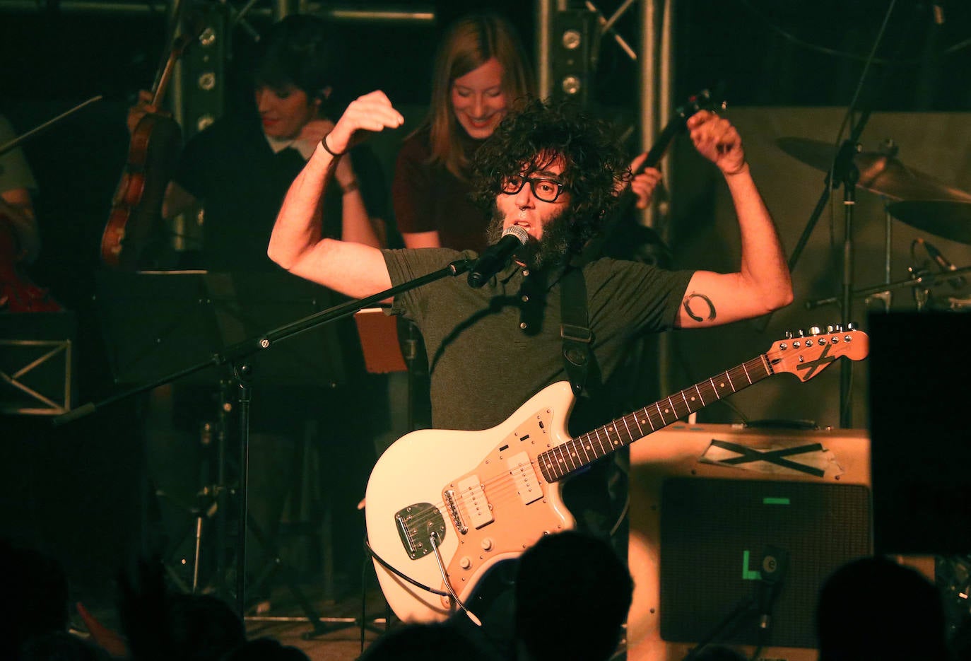 El grupo riojano presentó ayer en directo su primer disco 'Animal' en la sala Concept