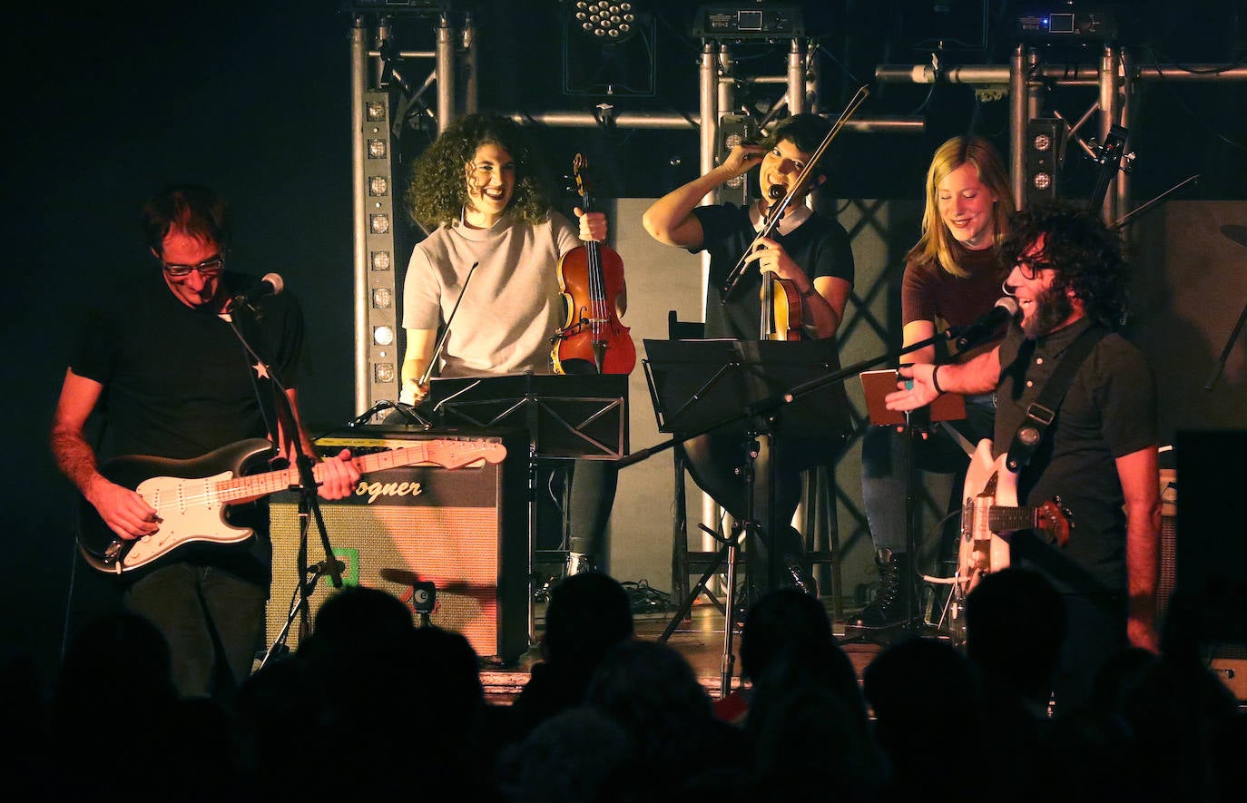 El grupo riojano presentó ayer en directo su primer disco 'Animal' en la sala Concept