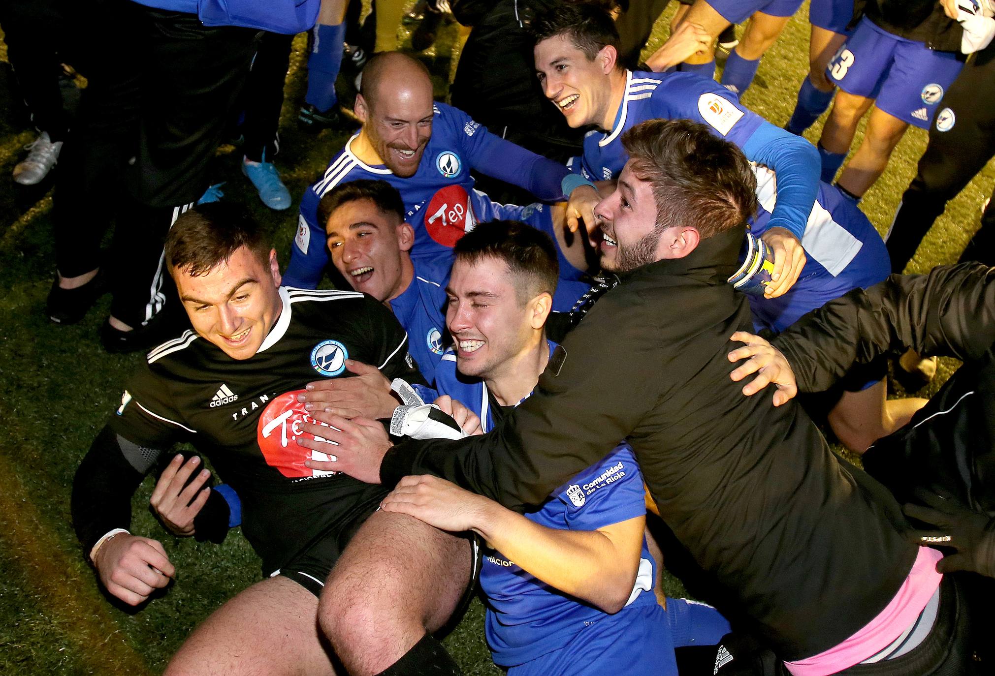 Los riojanos han superado la fase previa de la Copa del Rey en la tanda de penaltis.