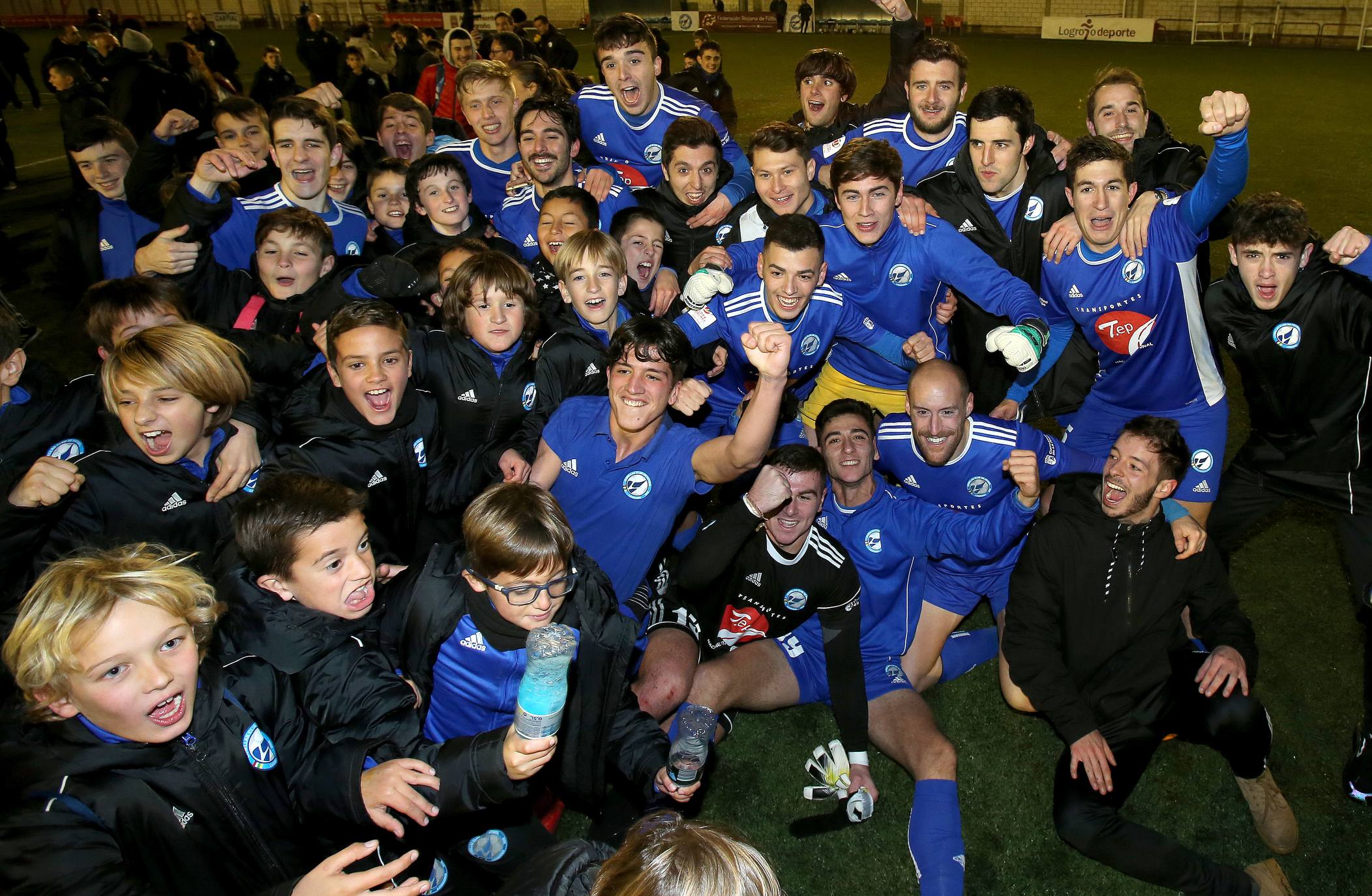 Los riojanos han superado la fase previa de la Copa del Rey en la tanda de penaltis.