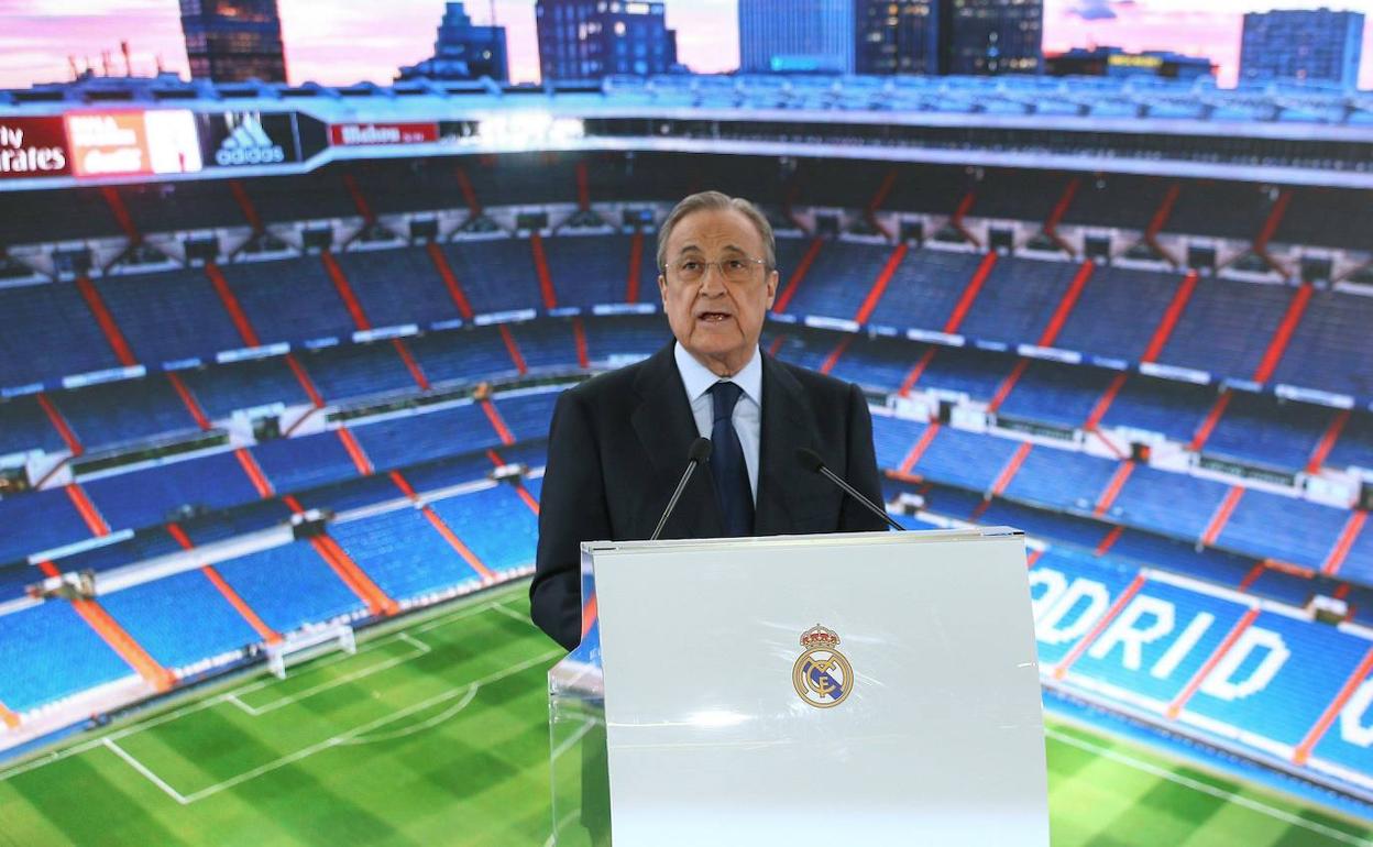 Florentino Pérez. 