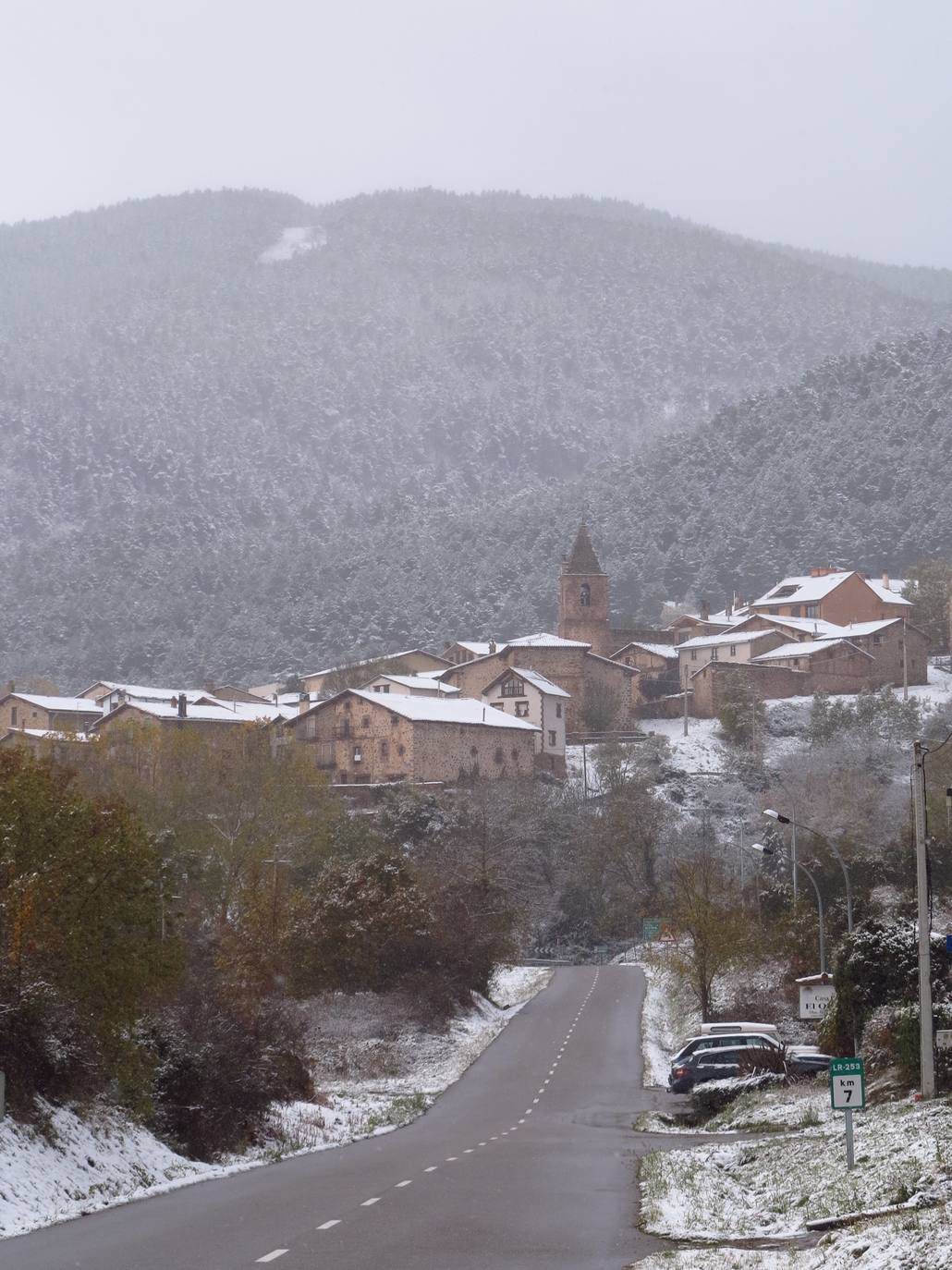 Fotos: Nieve en El Rasillo