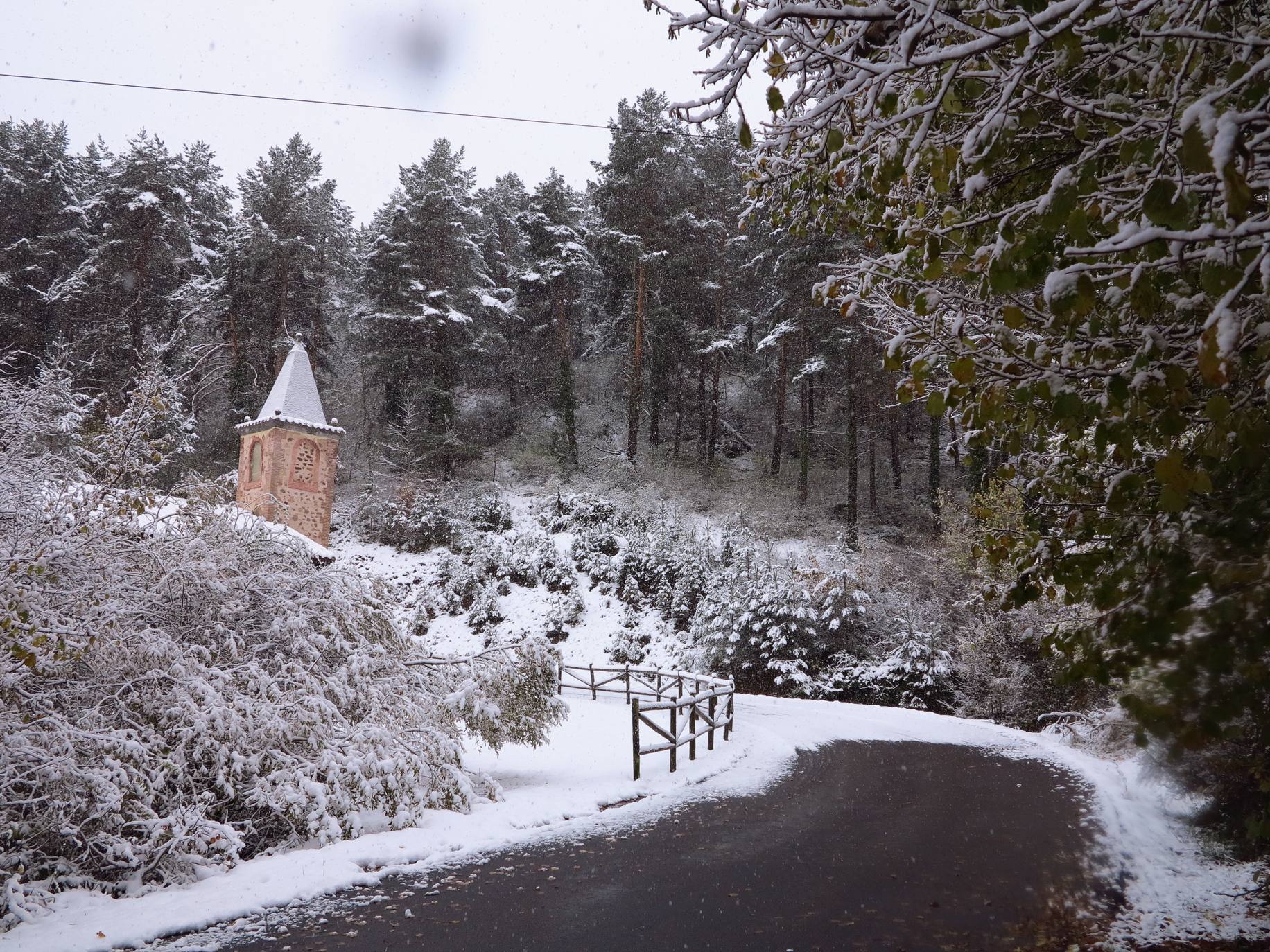 Fotos: Nieve en El Rasillo