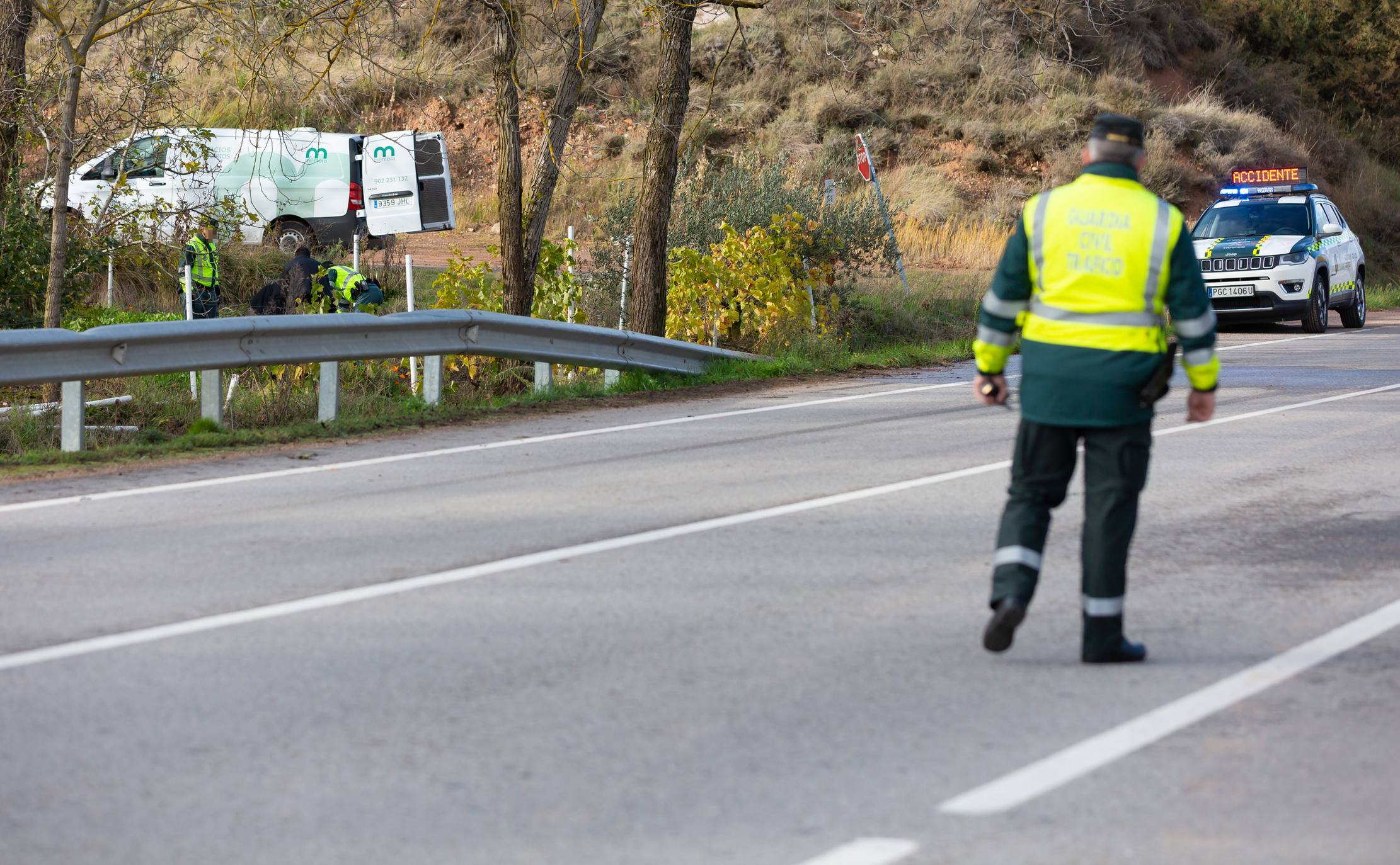 El fallecido es un vecino de Tricio de 71 años. 