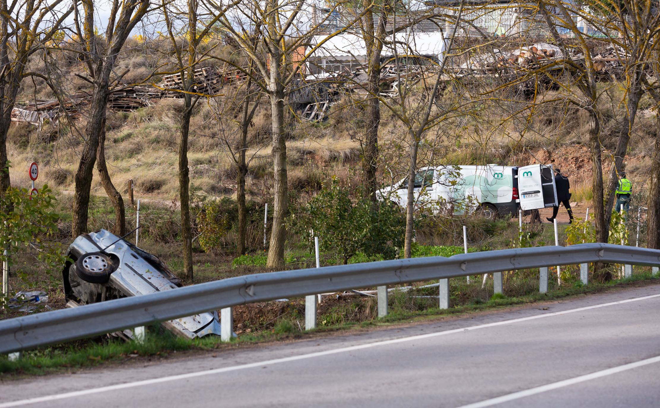 El fallecido es un vecino de Tricio de 71 años. 